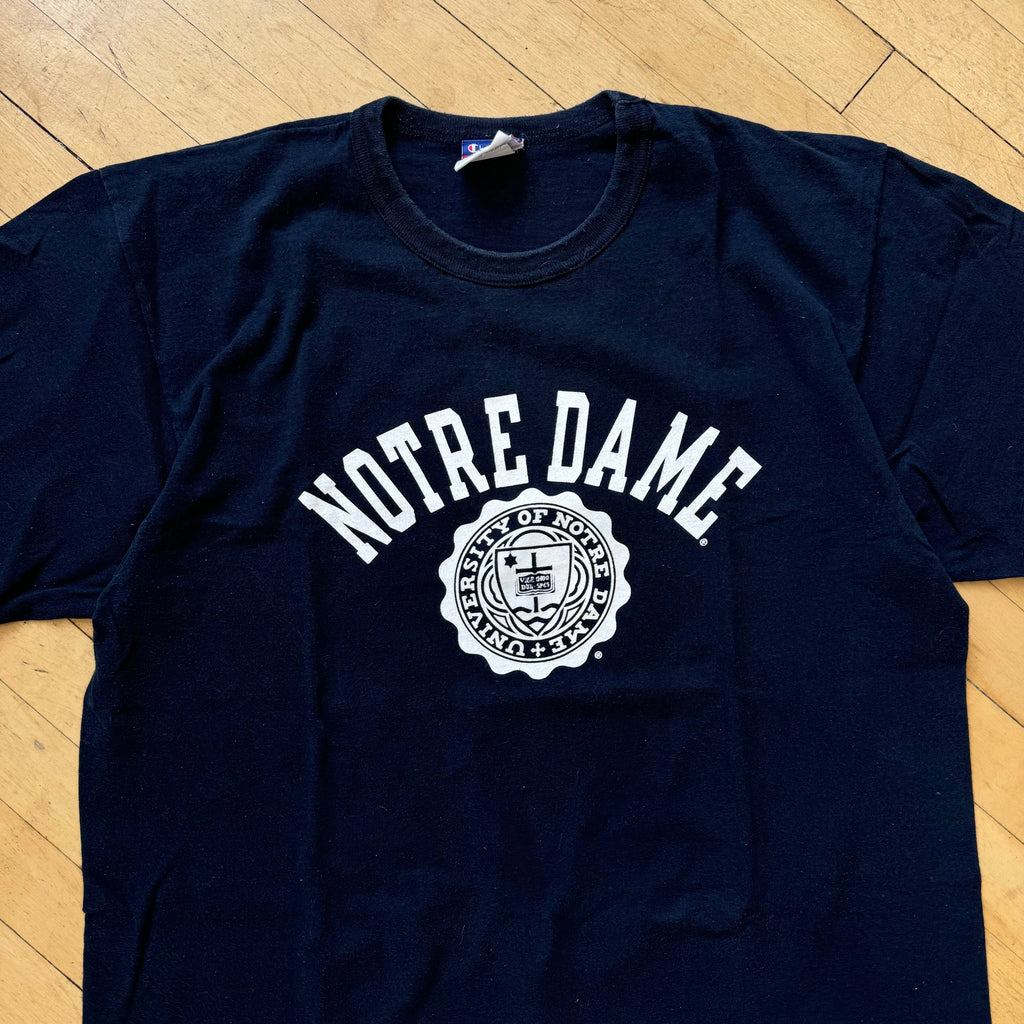 Vintage Notre Dame Champion T-shirt Sz L