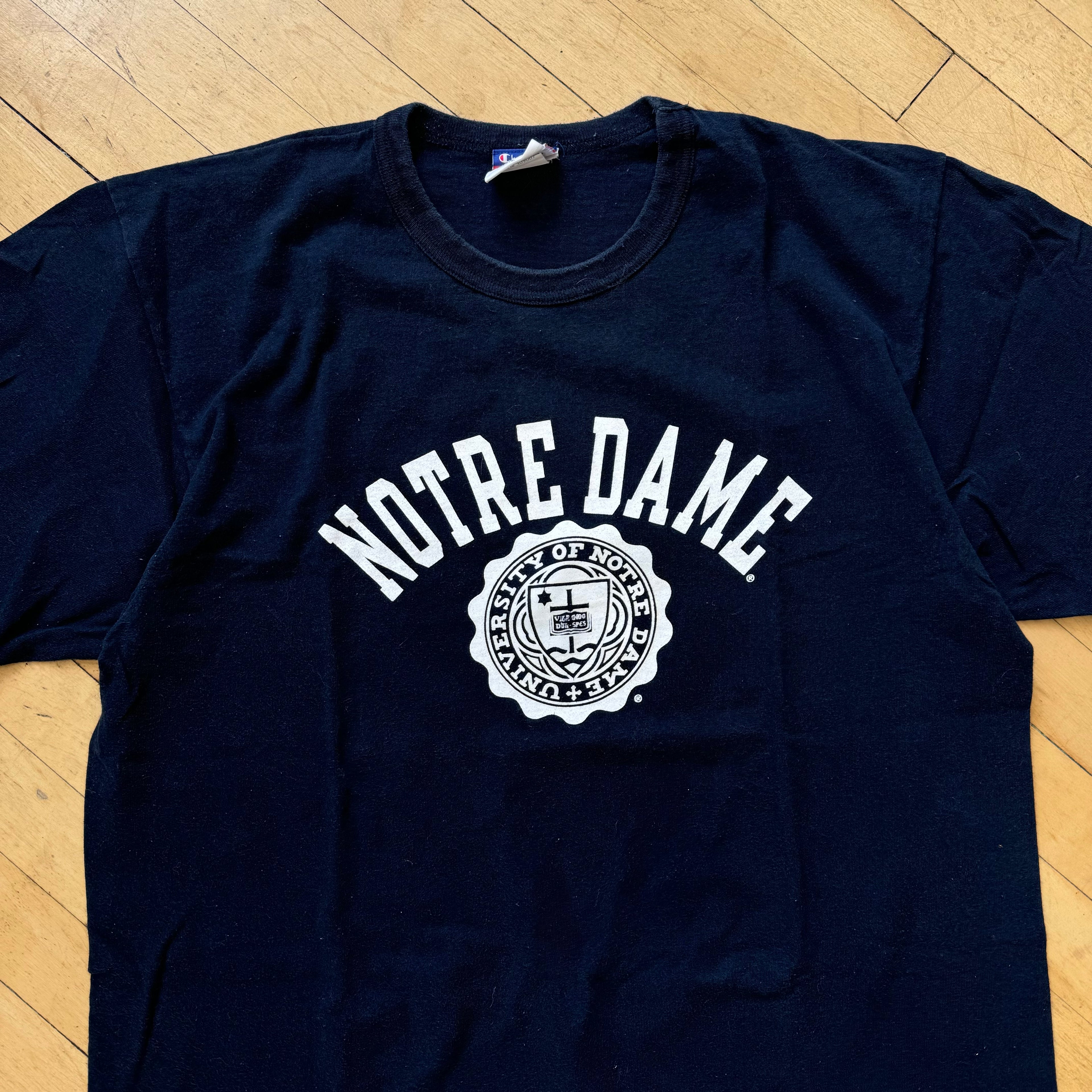 Vintage Notre Dame Champion T-shirt Sz L
