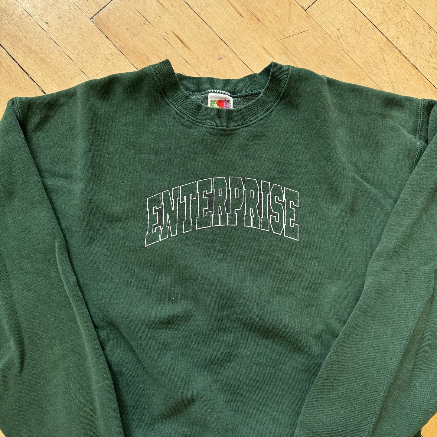 Vintage Enterprise Spellout Crewneck Sz M