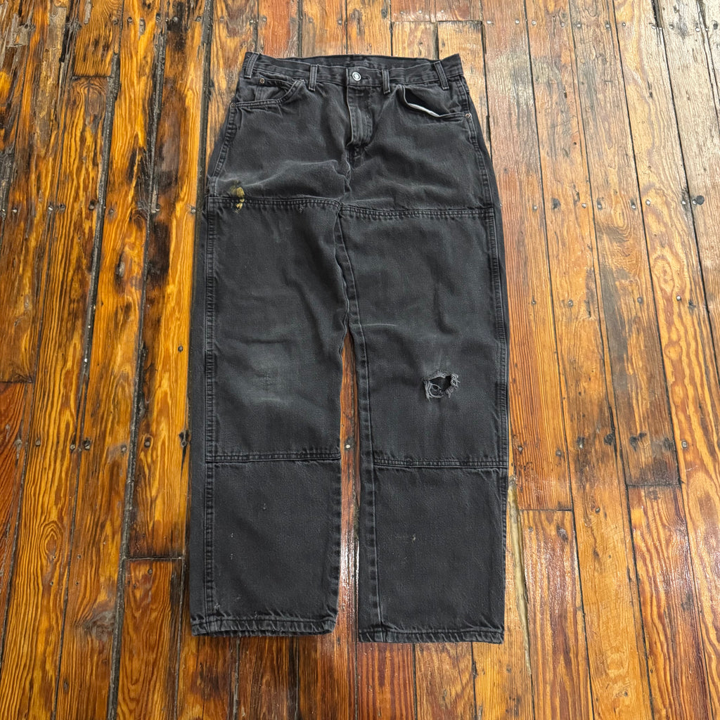 Vintage Double Knee Dickies Denim Jeans Sz 32x32