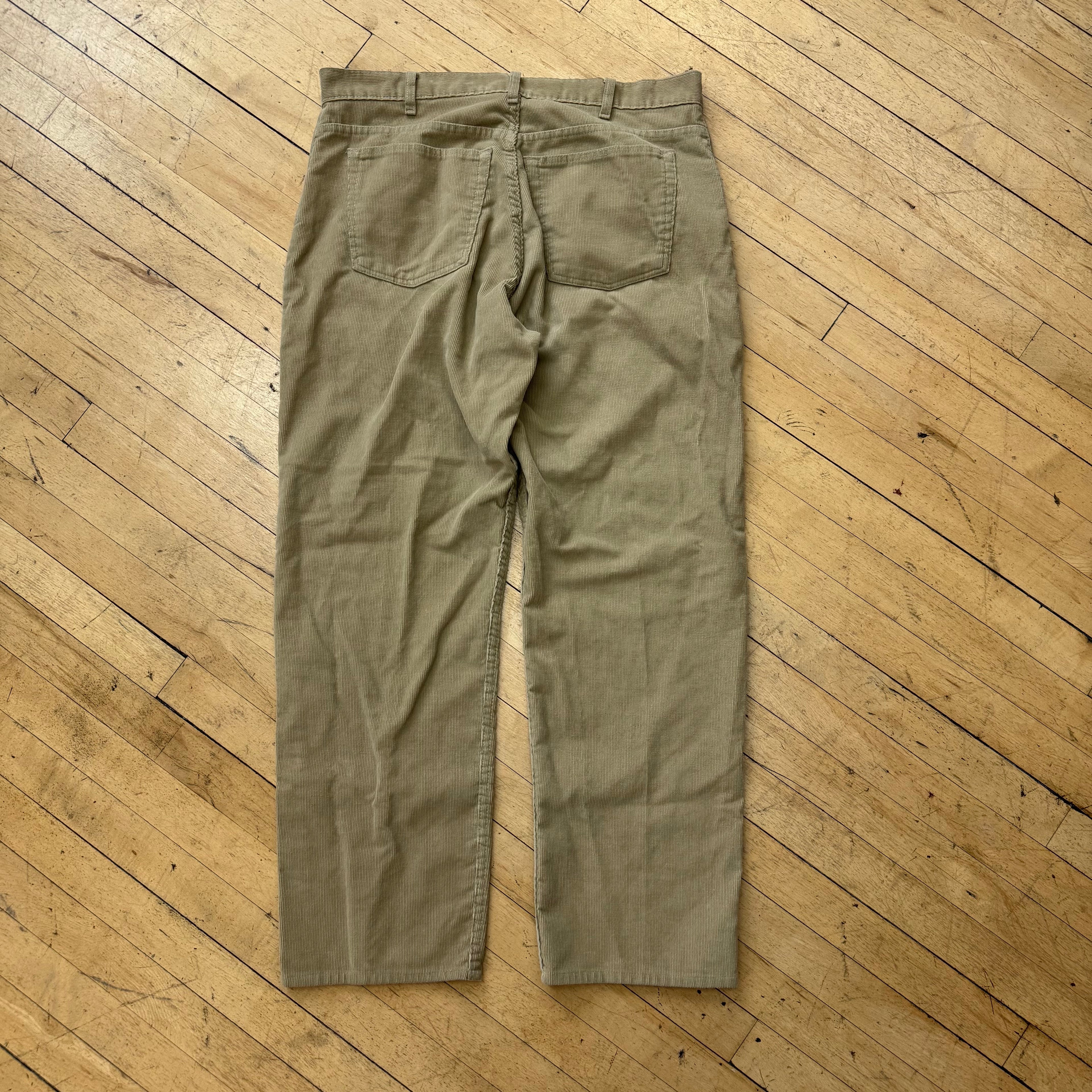 Vintage Arizona Jean Loose Corduroy Pants Sz 38x32