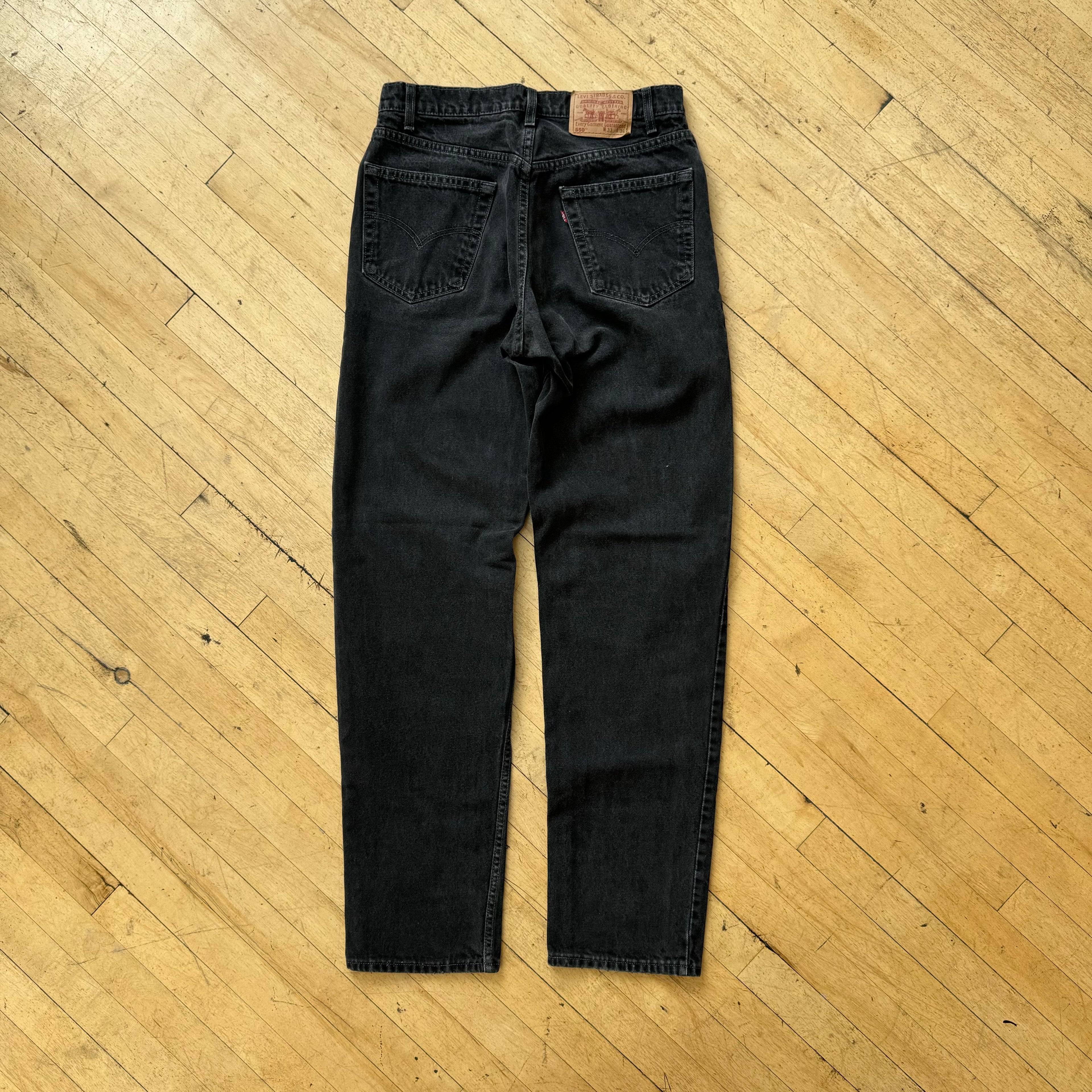 Vintage Levi 550 Denim Jeans Sz 33x36