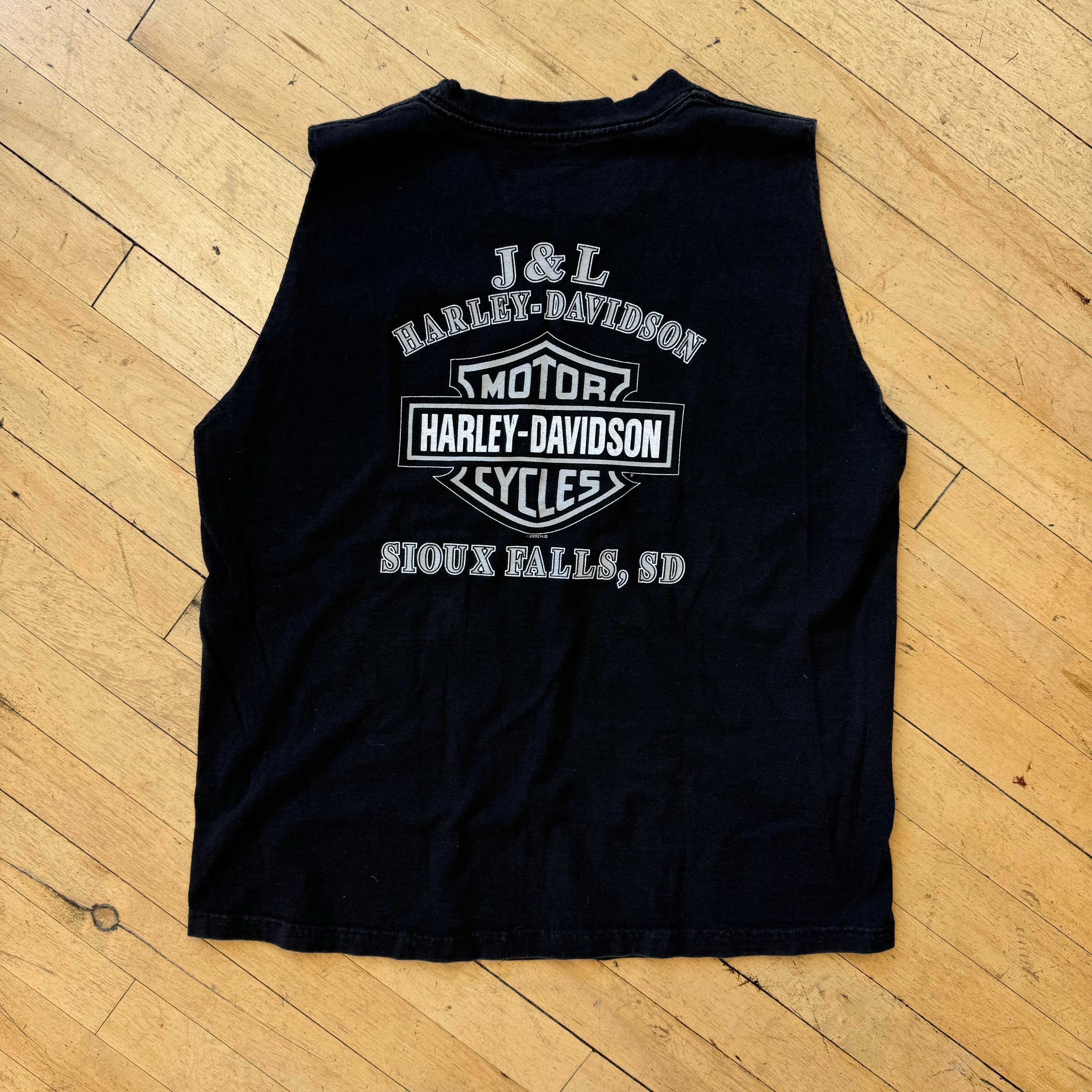 100 Years Harley Davidson Tank Top T-shirt Sz L