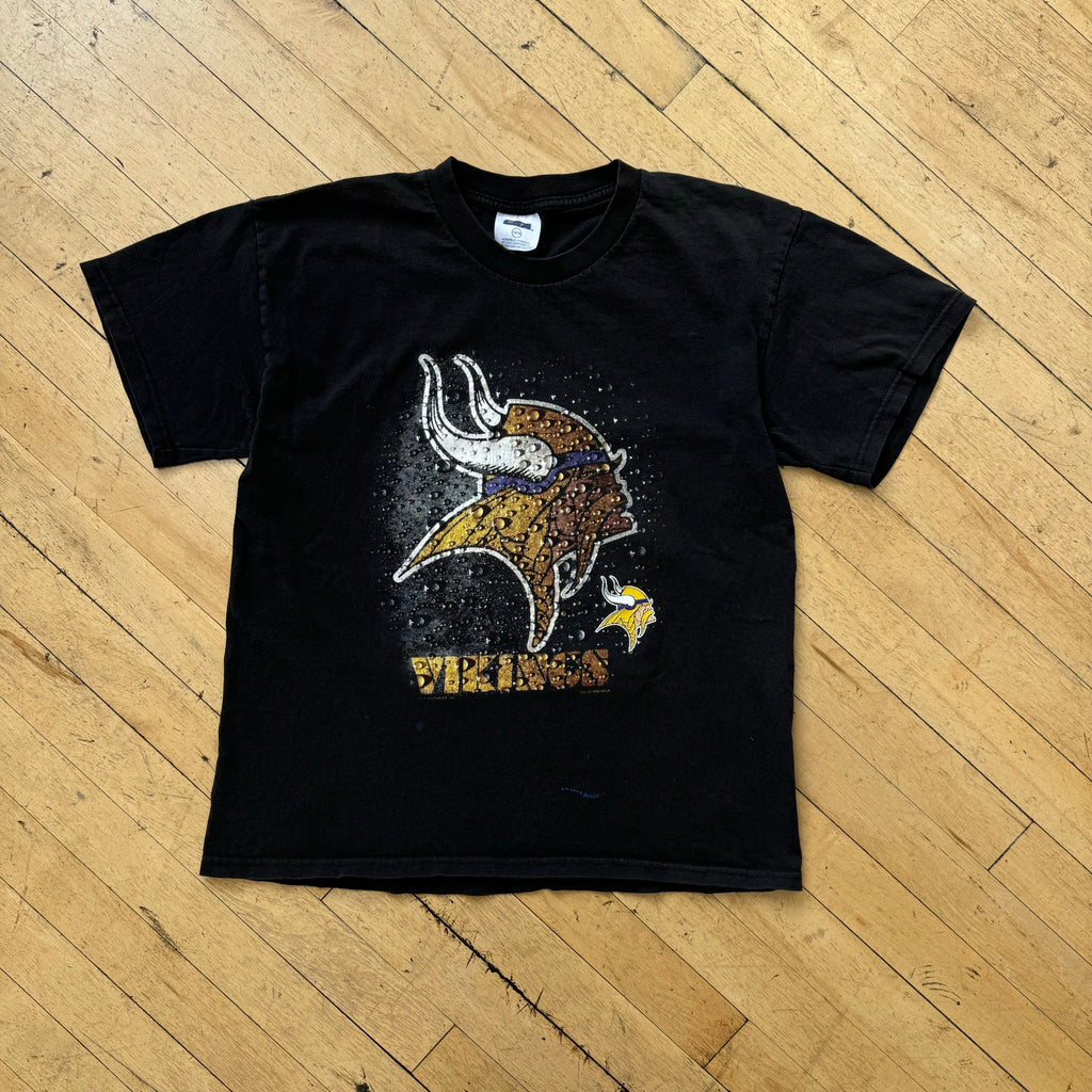 Vintage Minnesota Vikings Rain T-shirt Sz S