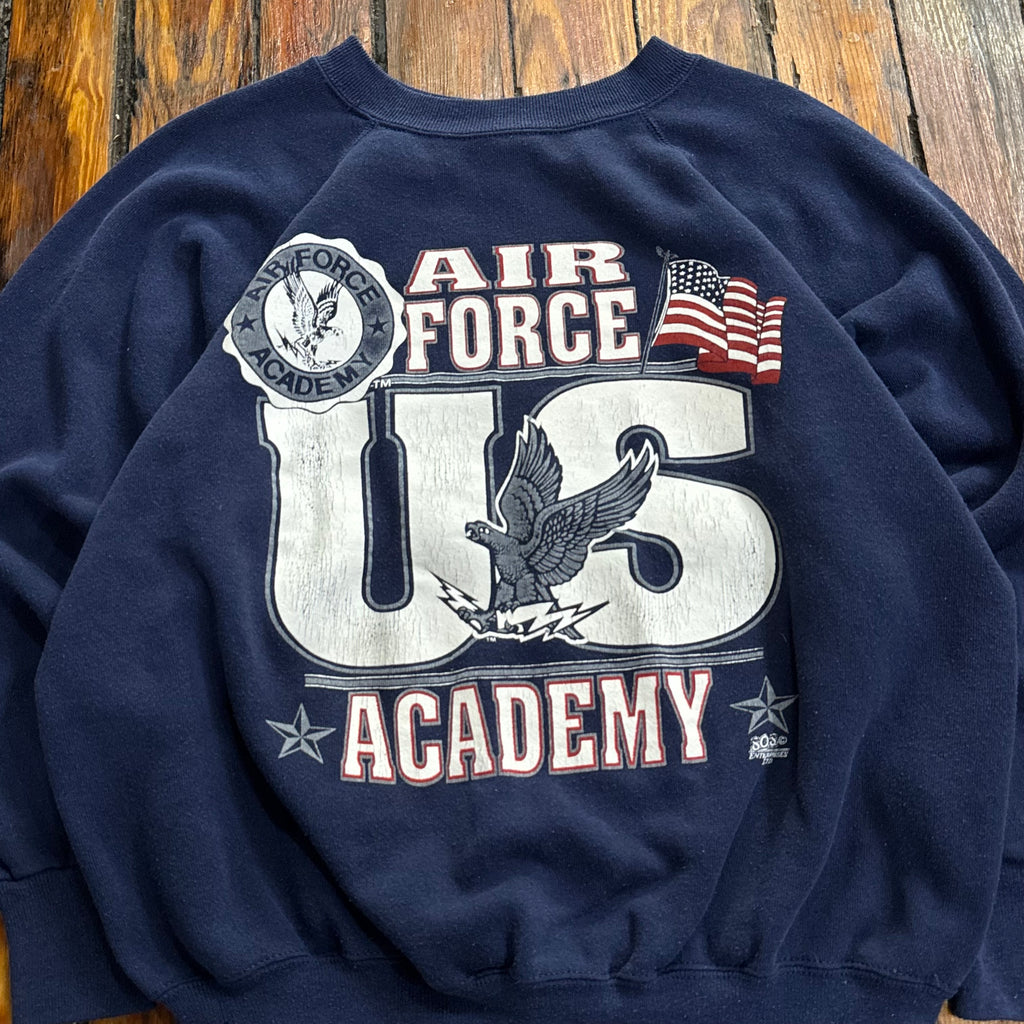 Vintage Us Air Force Academy Crewneck Sz L