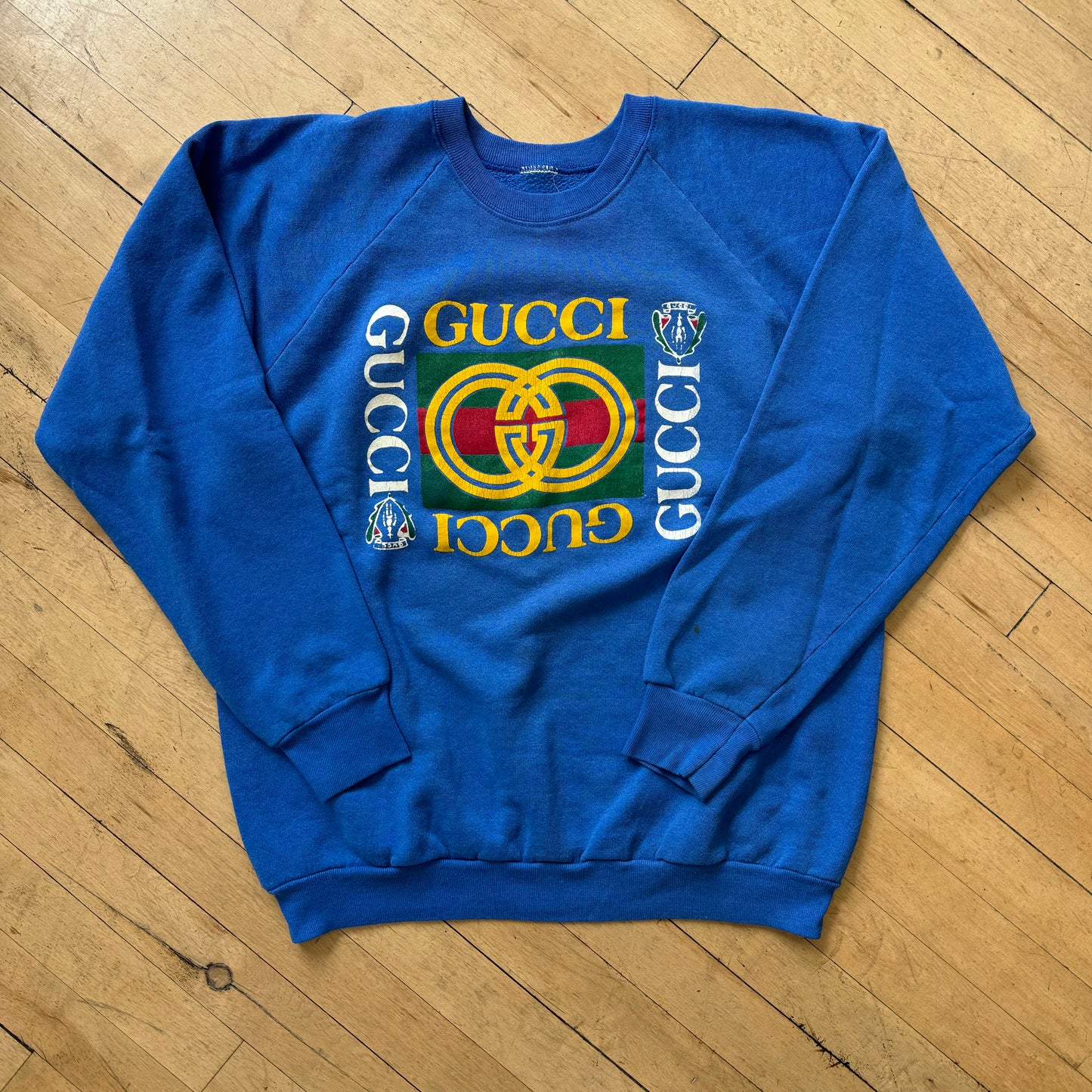 Vintage Bootleg Gucci Crewneck Sz L