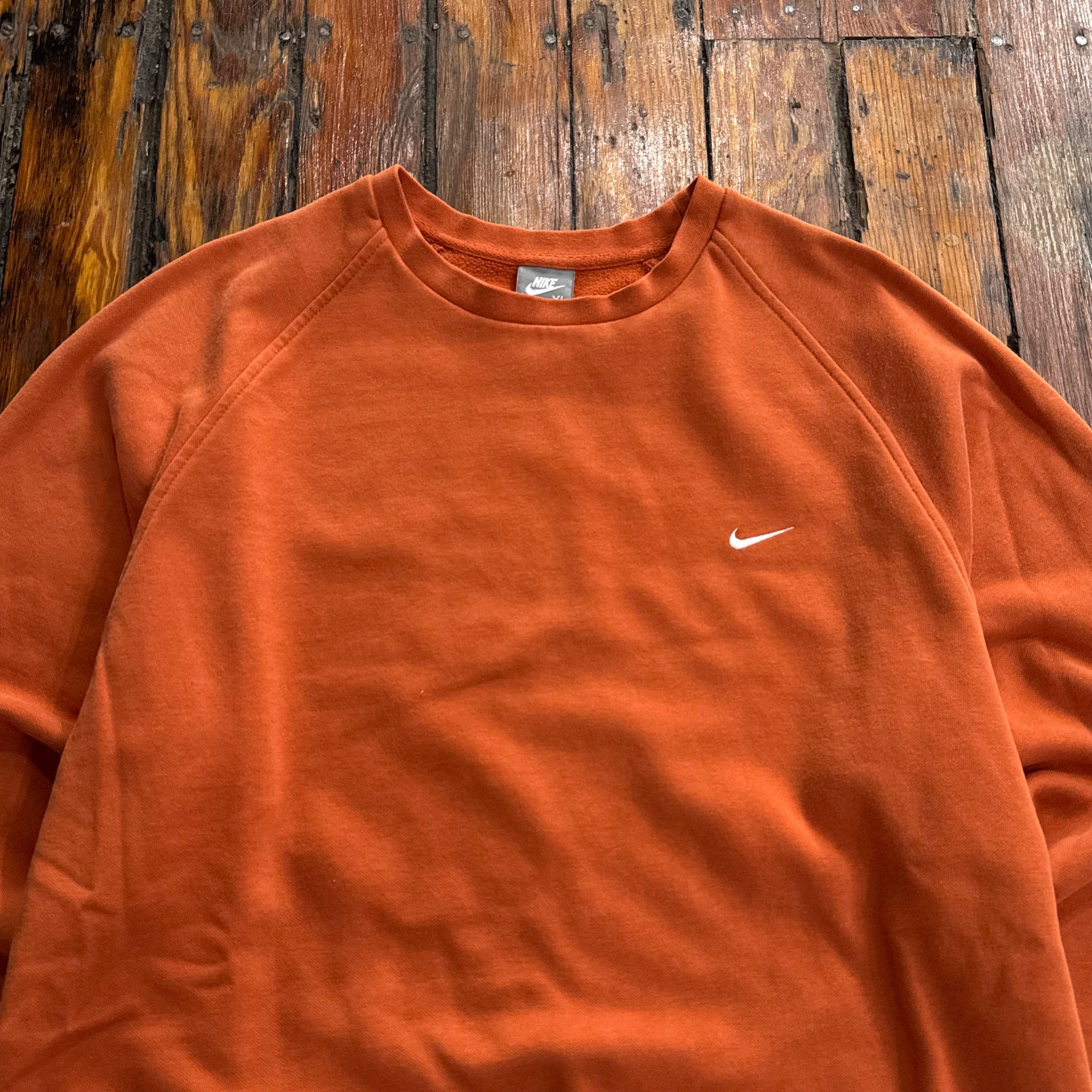 Vintage Nike Simple swoosh CrewNeck Sz XL