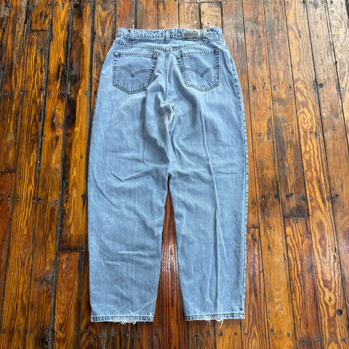 Vintage SilverTab Loose Denim Jeans Sz 36x30