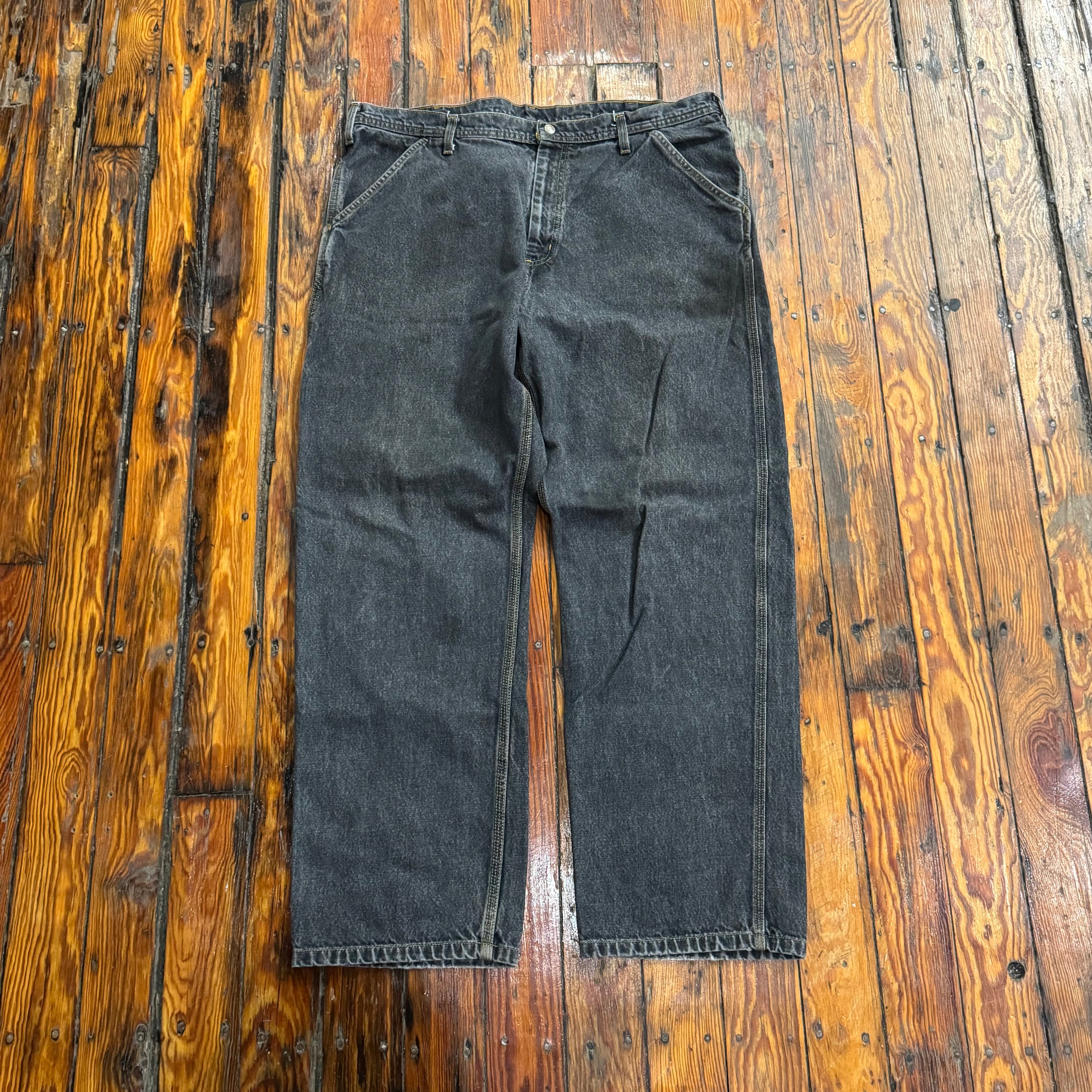 Vintage Ralph Lauren BLK Denim Jeans Sz 38x32