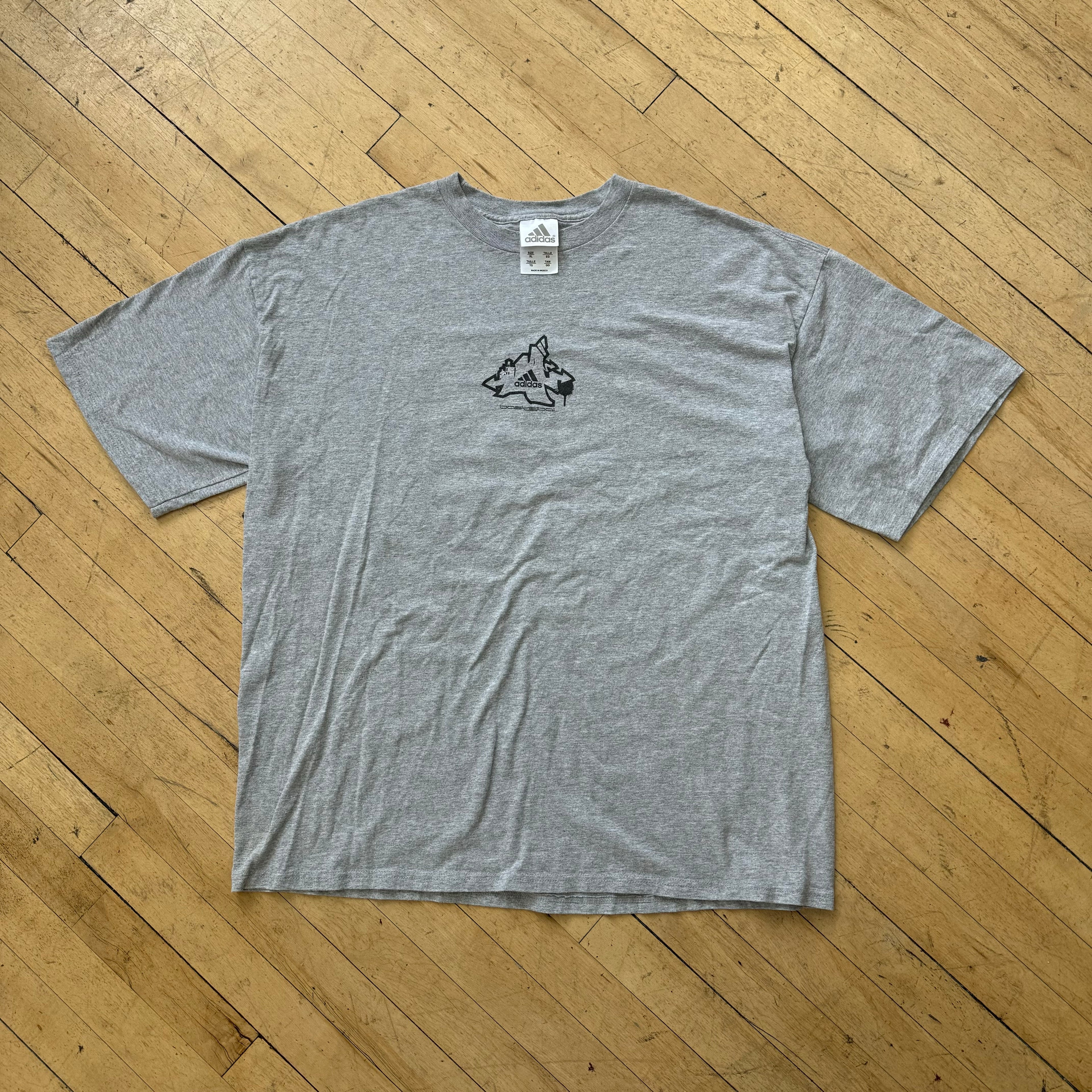 Vintage Adidas Basketball T-shirt Sz XL