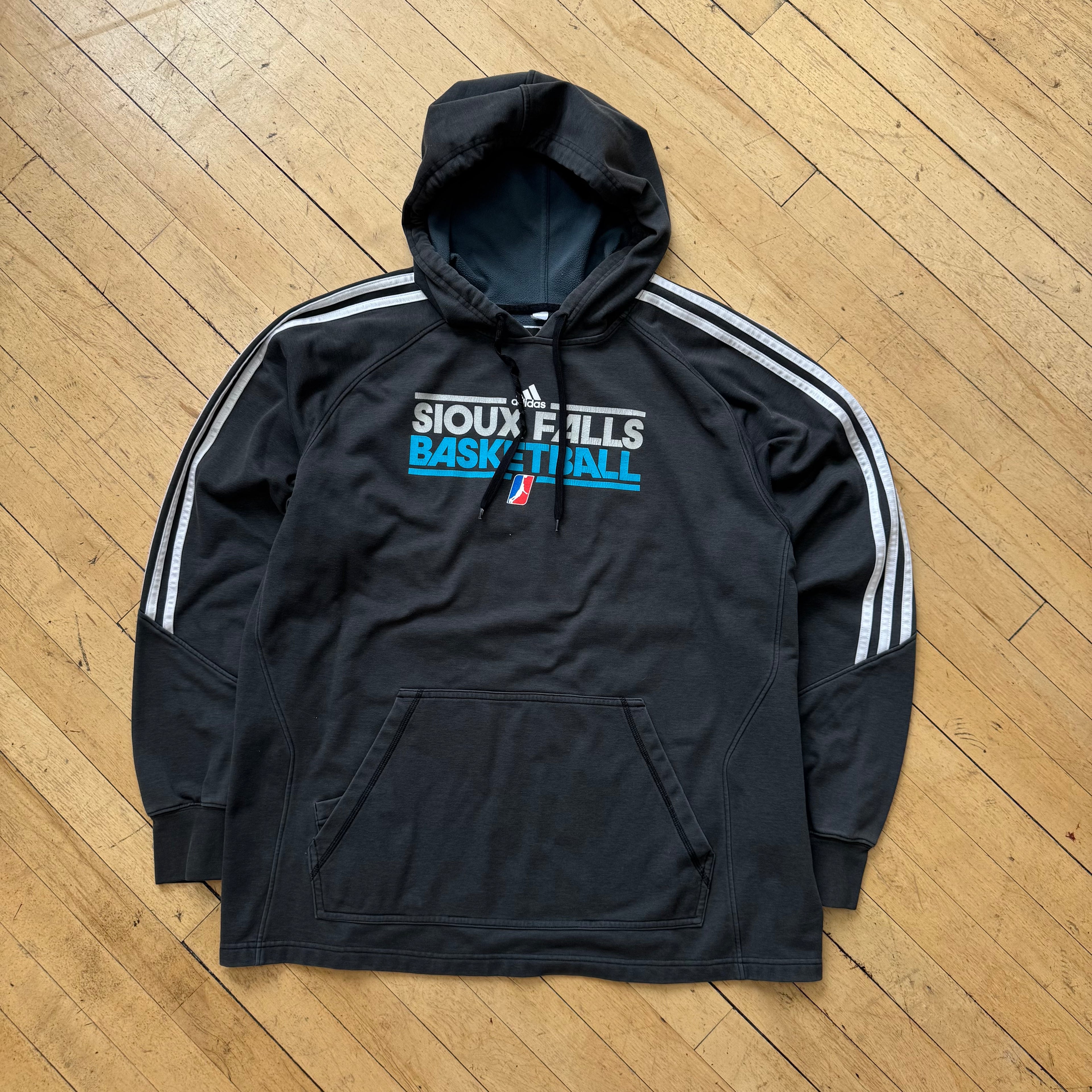 Y2K Adidas Sky Force Basketball Hoodie Sz XL