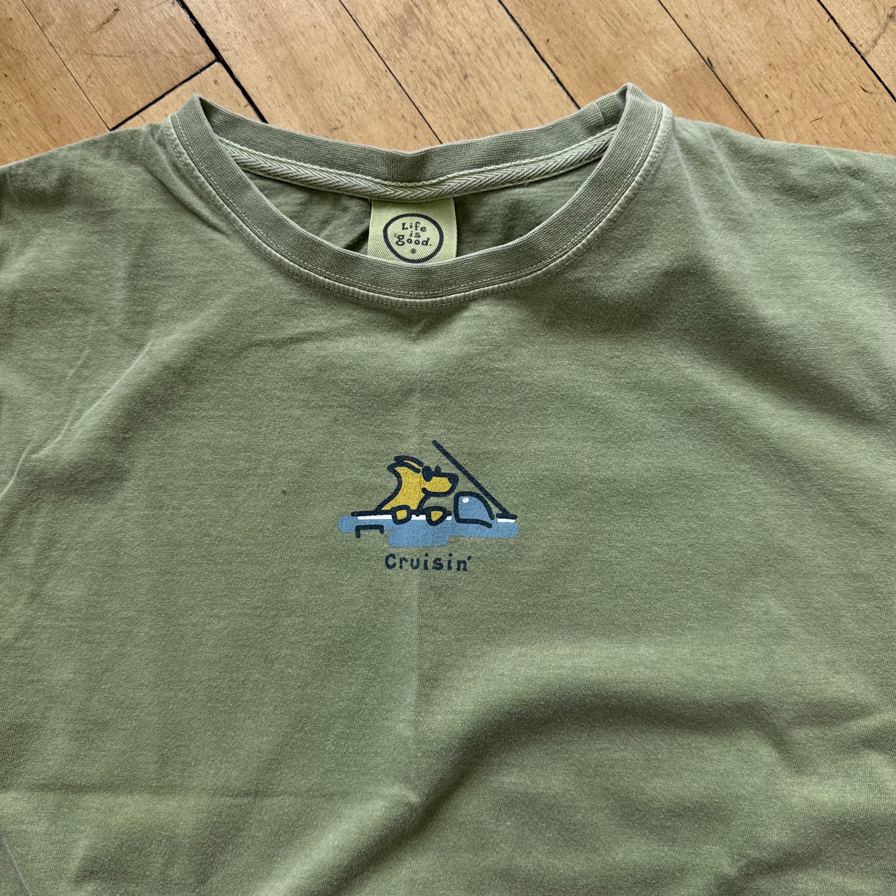 Life Is Good Crusin T-shirt Sz M