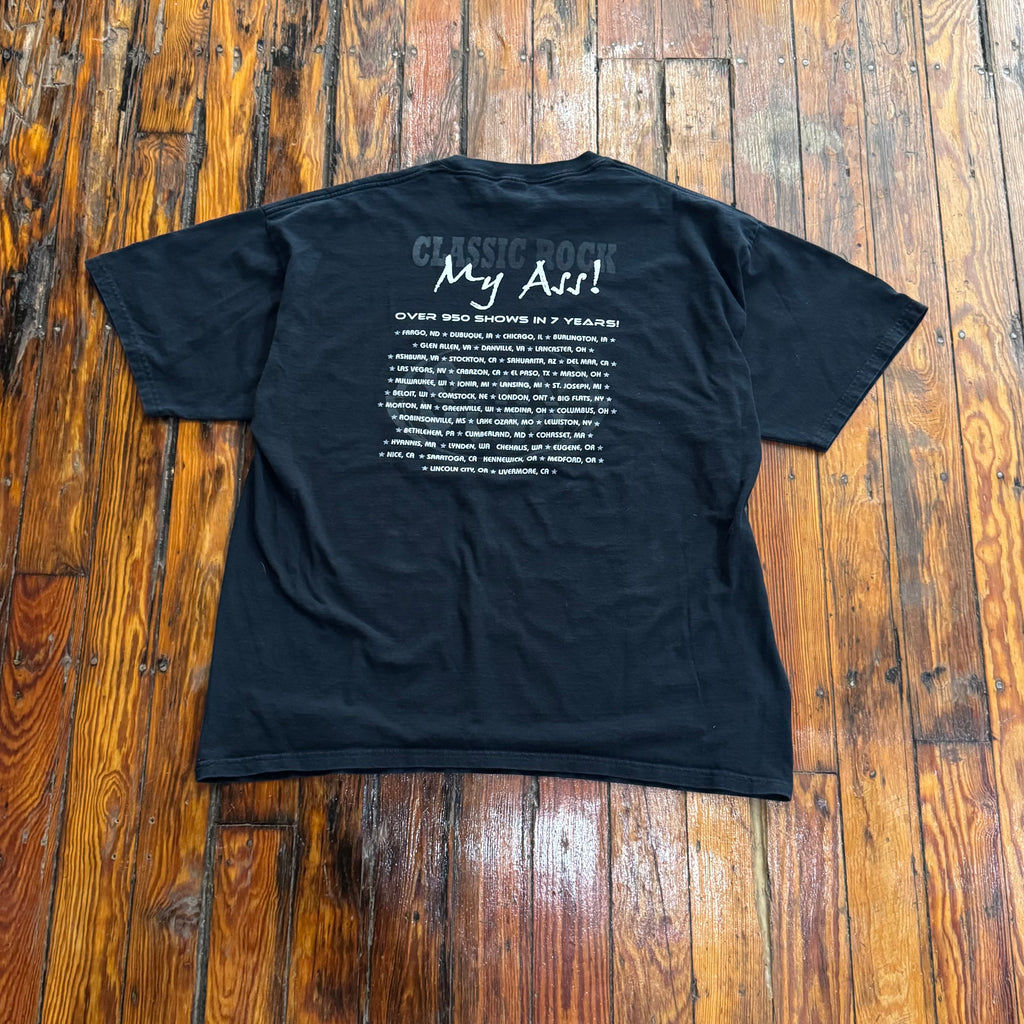 Vintage Styx Classic Rock My Ass T-shirt Sz XXL