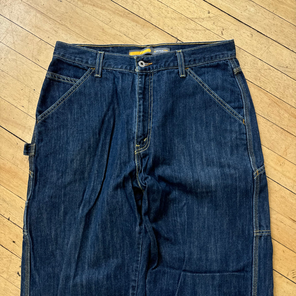 Vintage Levi SilverTab Denim Jeans Sz 33x34