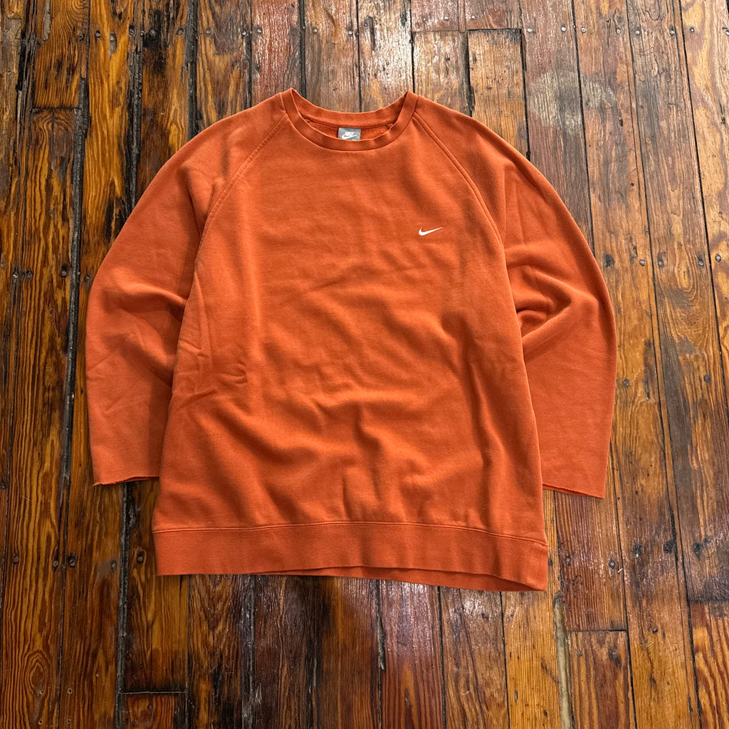 Vintage Nike Simple swoosh CrewNeck Sz XL