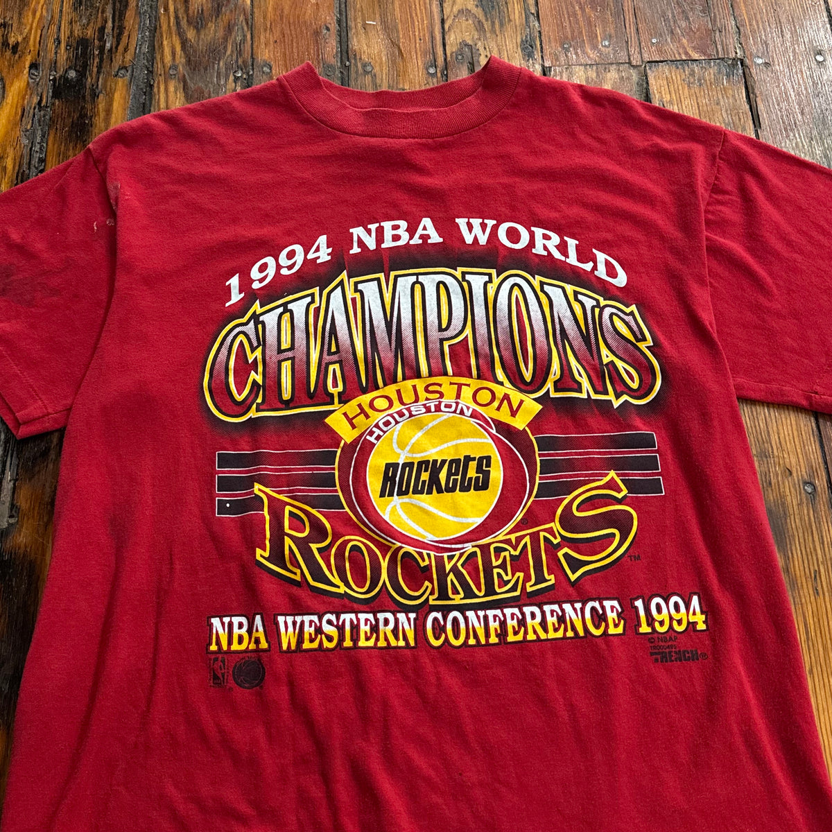 Vintage Houston Rockets Champions T-shirt Sz M
