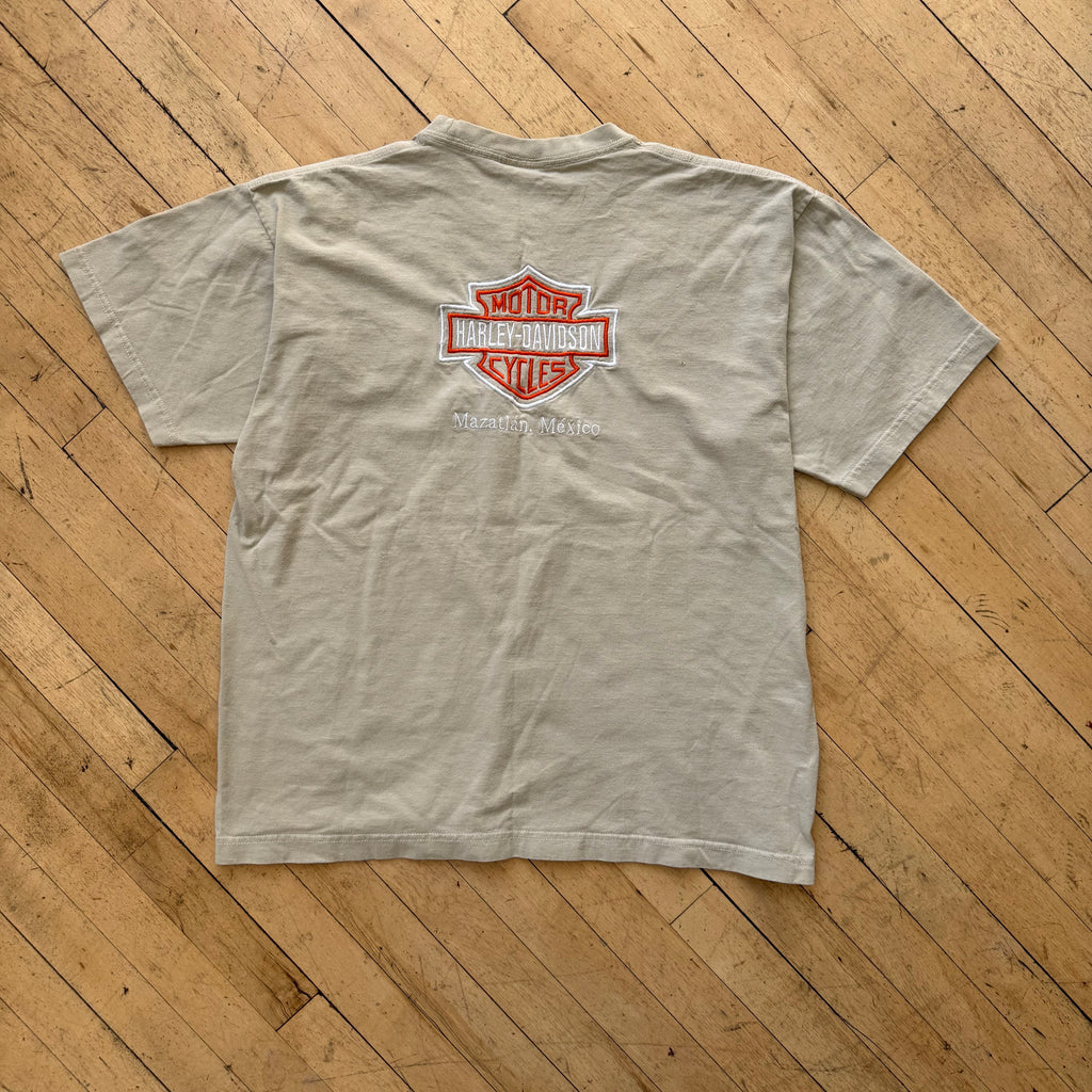 Vintage Harley Davidson Mexico T-shirt Sz L