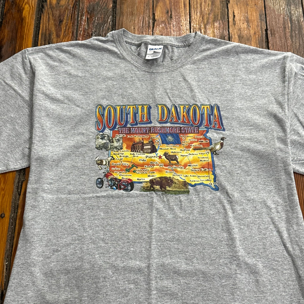 Vintage South Dakota Rushmore State T-shirt Sz XL