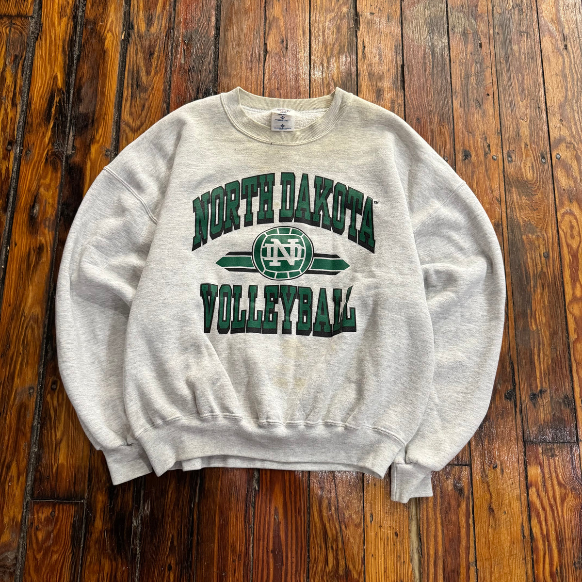Vintage North Dakota Volleyball Crewneck Sz M