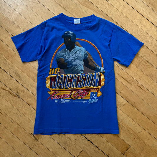 Vintage Salem Bo Jackson Royals T-shirt Sz S