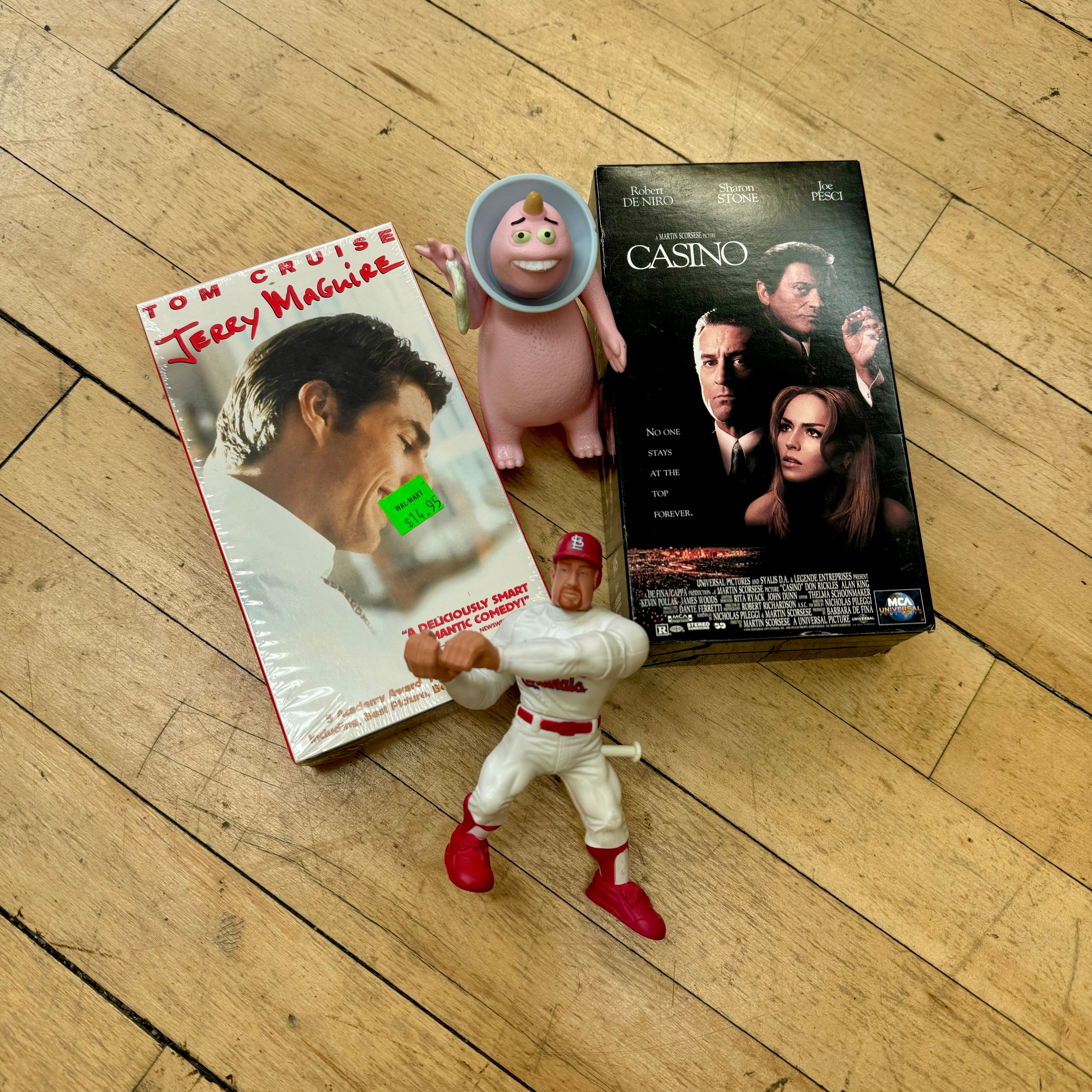 VHS & Toy Bundle