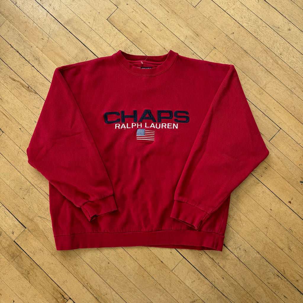 Vintage Chaps Ralph Lauren Crewneck Sz L