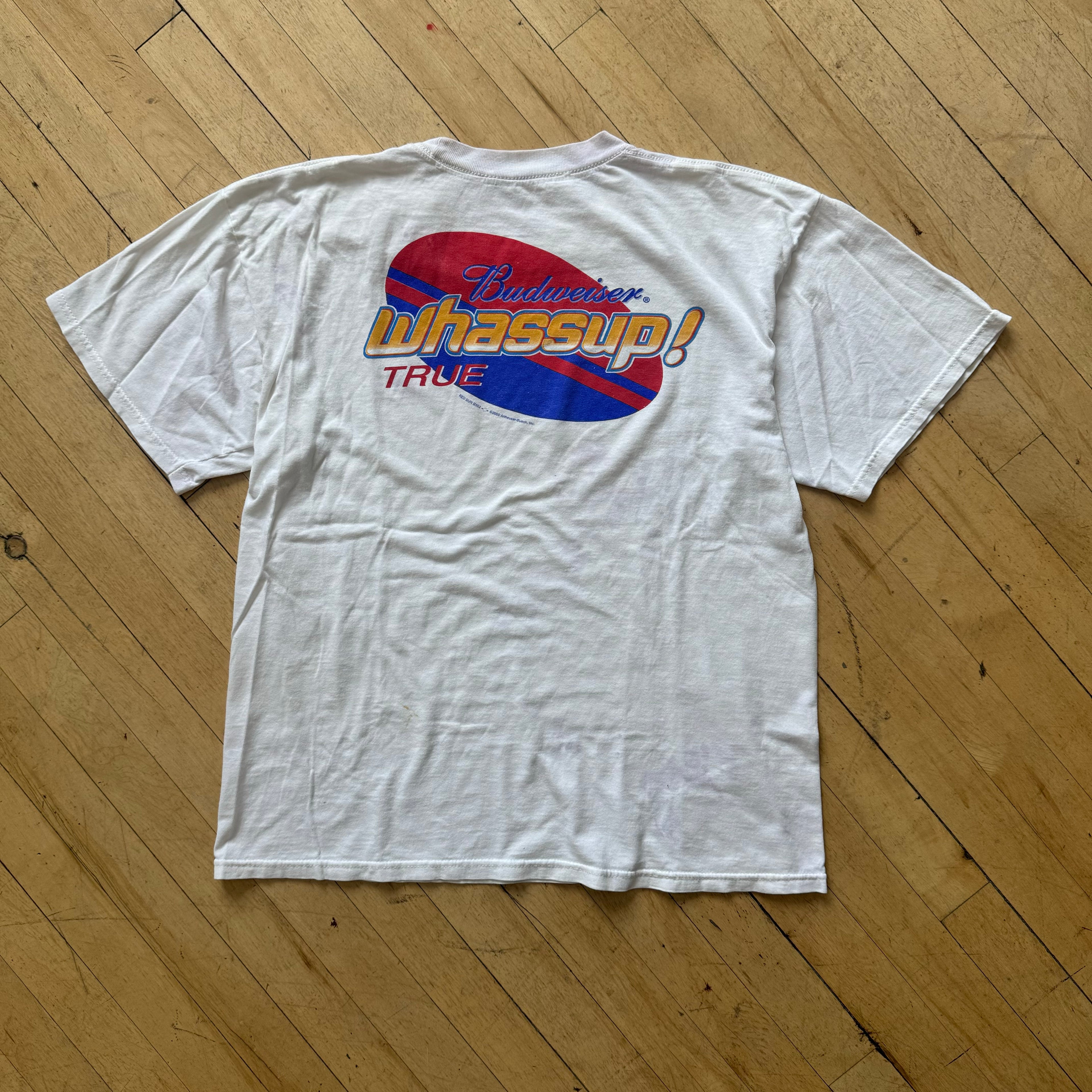 Vintage Budweisers Whasssup! T-shirt Sz M