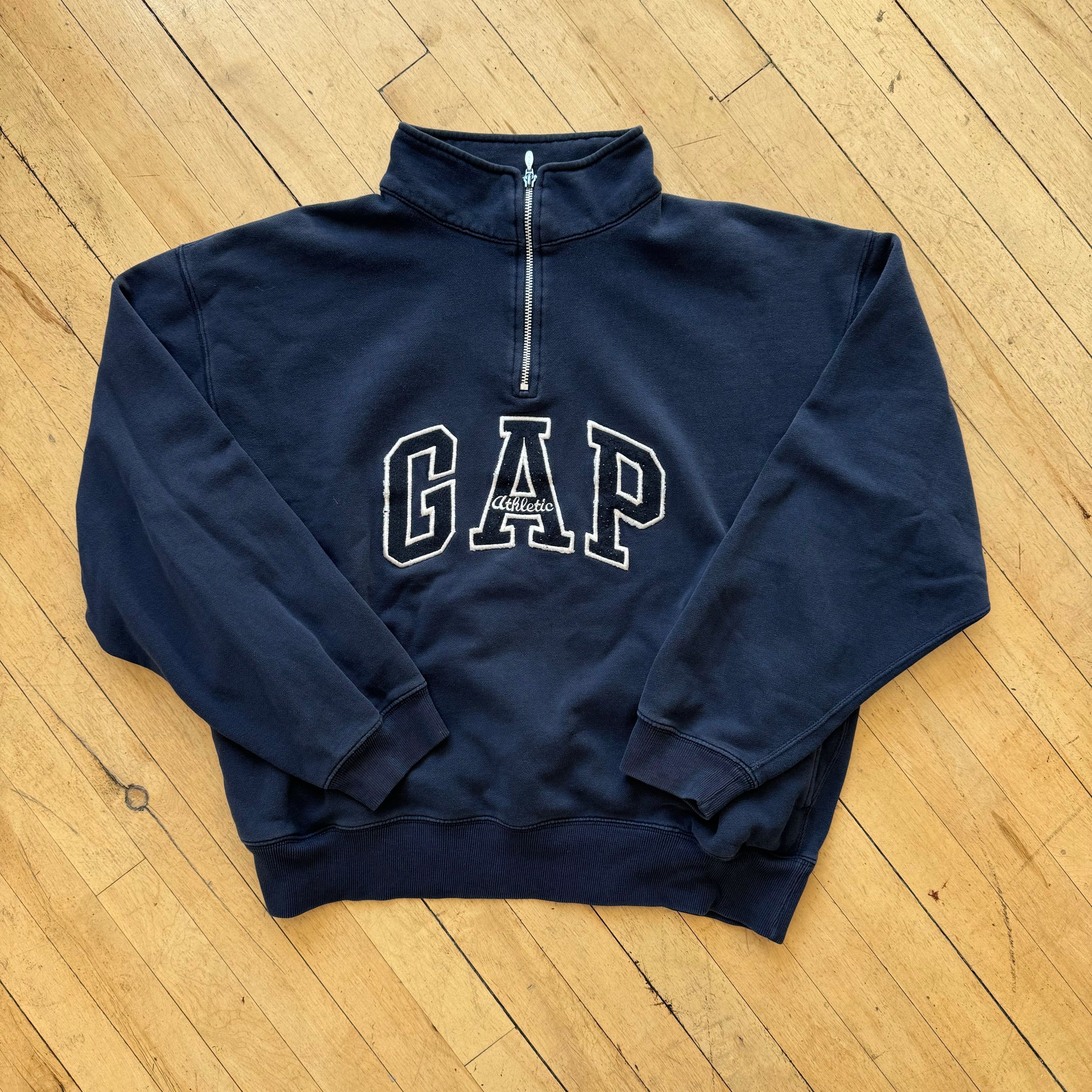 Vintage Gap Quarter Zip Jacket Sz L