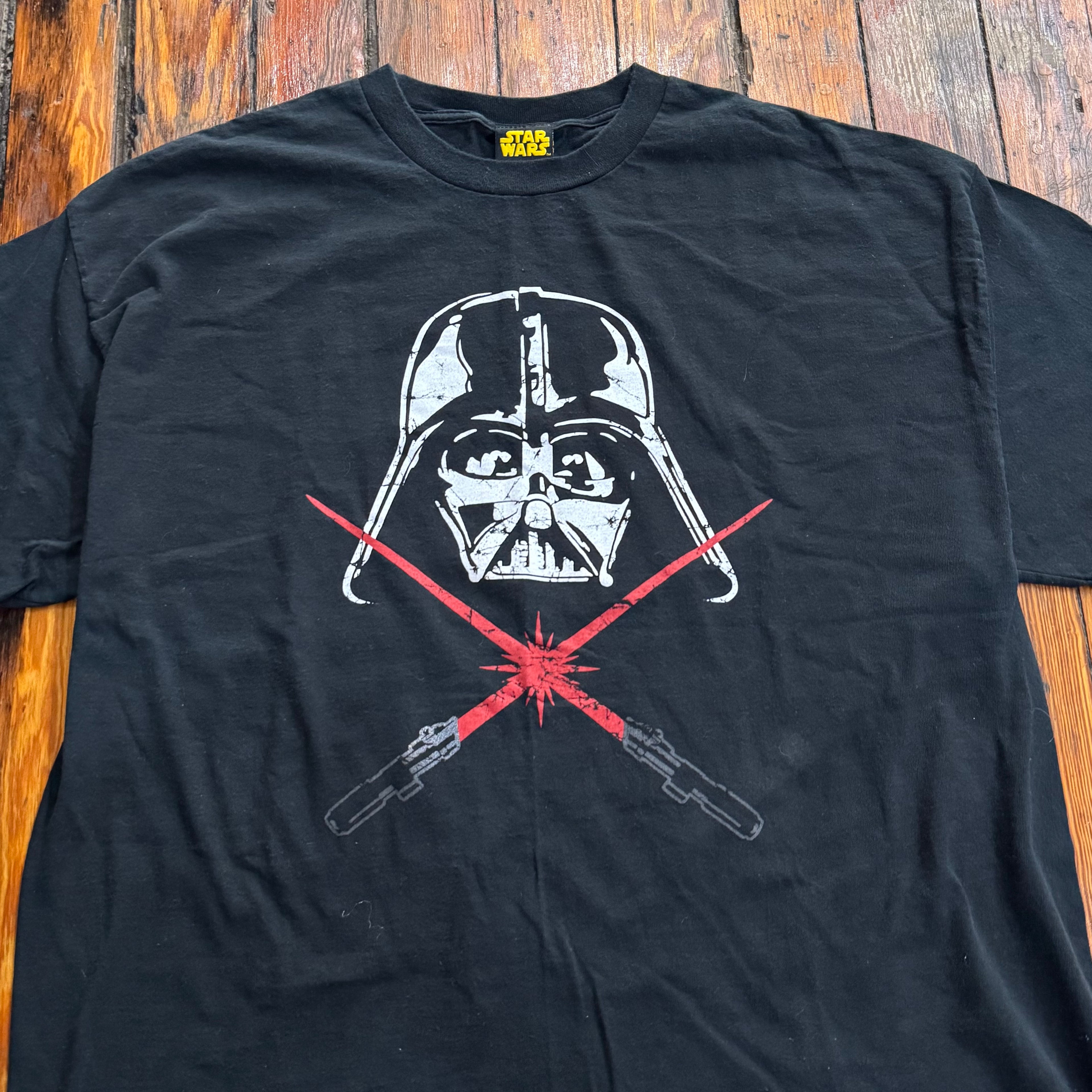 Y2K Darth Vader Star Wars T-shirt Sz XL