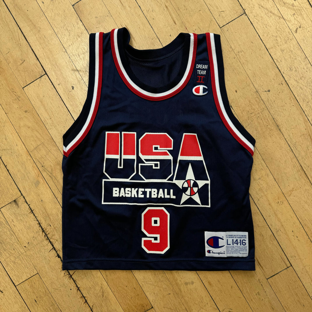 Vintage UAS Basketball Champion Jersey Sz 7-8