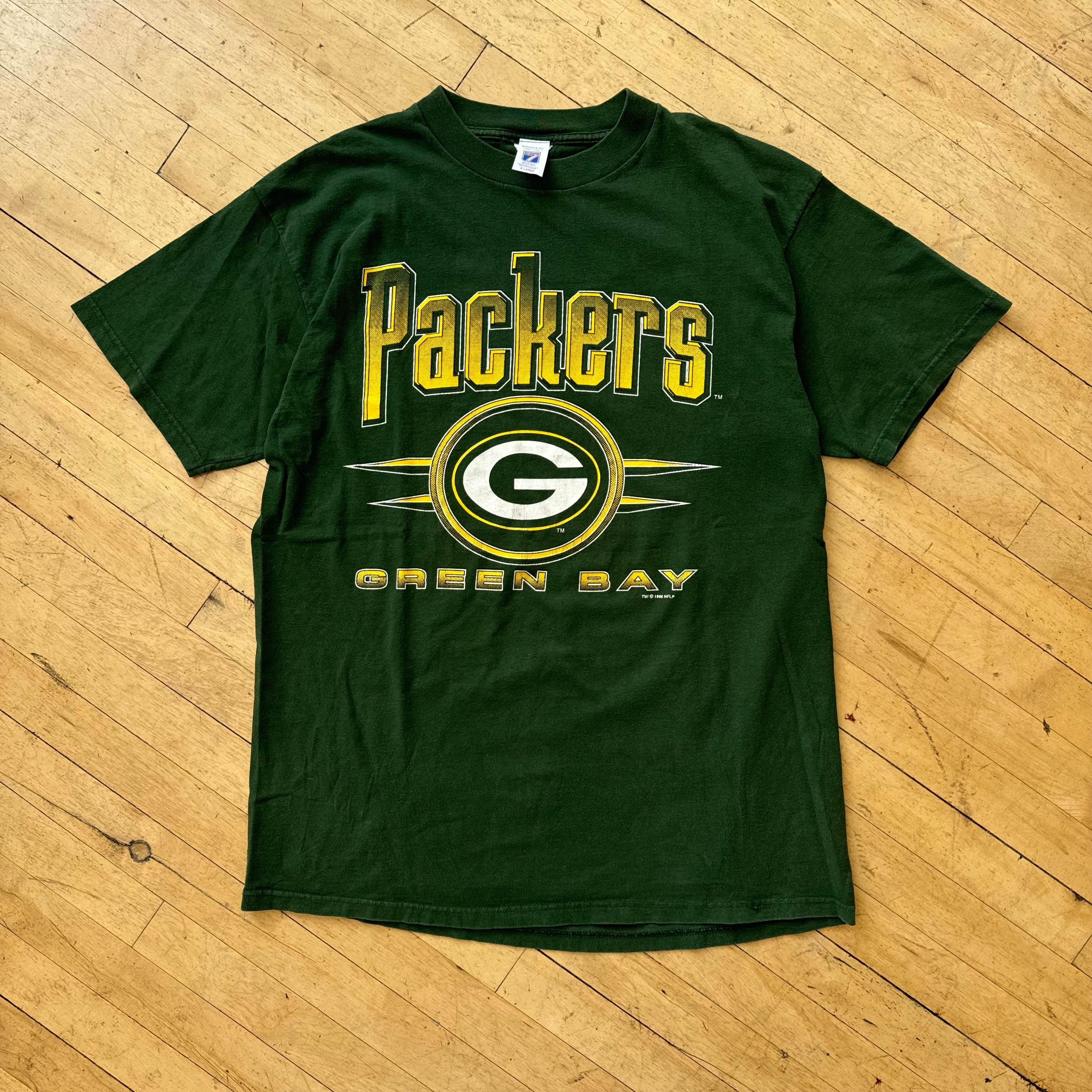 Vintage Green Bay Packers T-shirt Sz XL