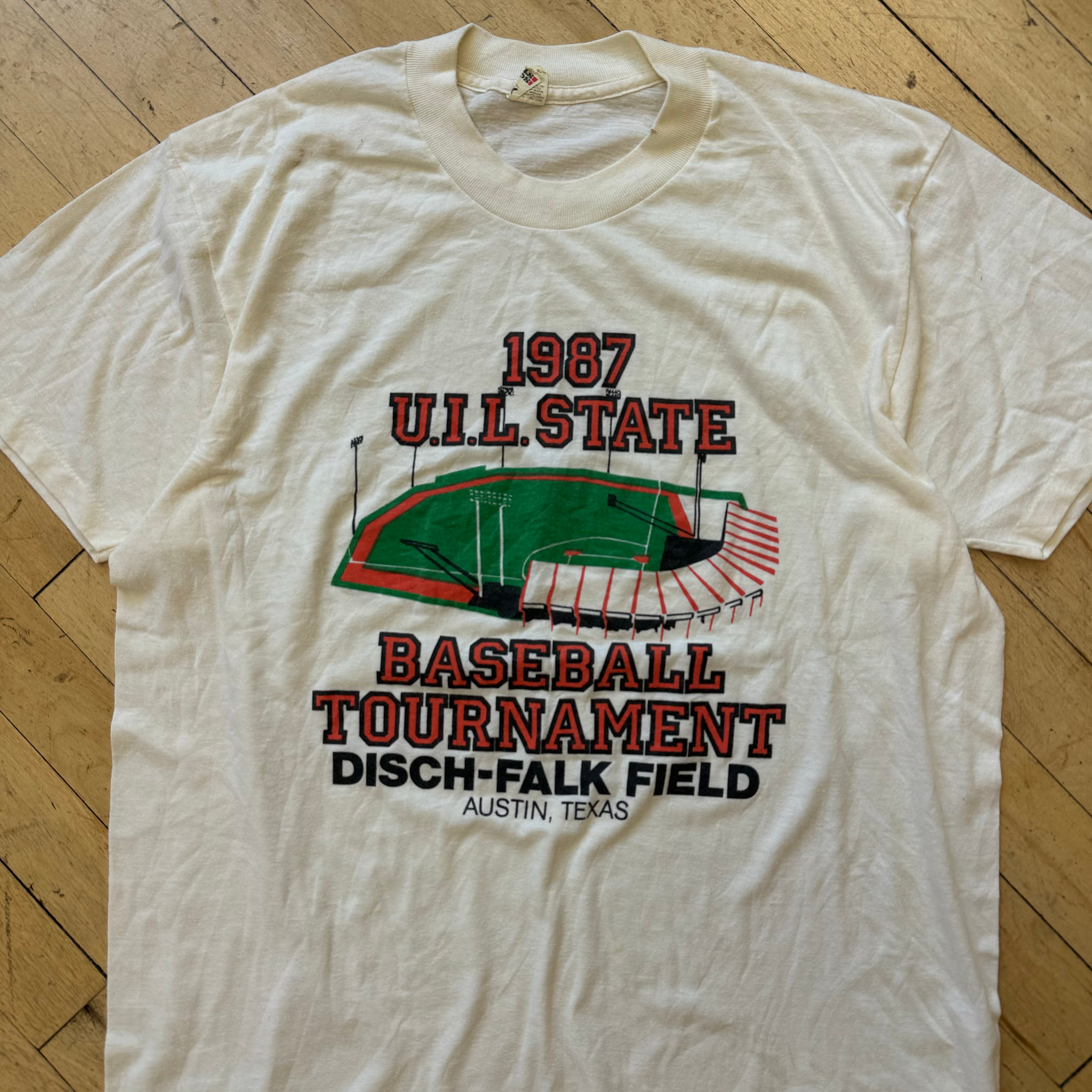 Vintage UIL State Baseball T-shirt Sz M
