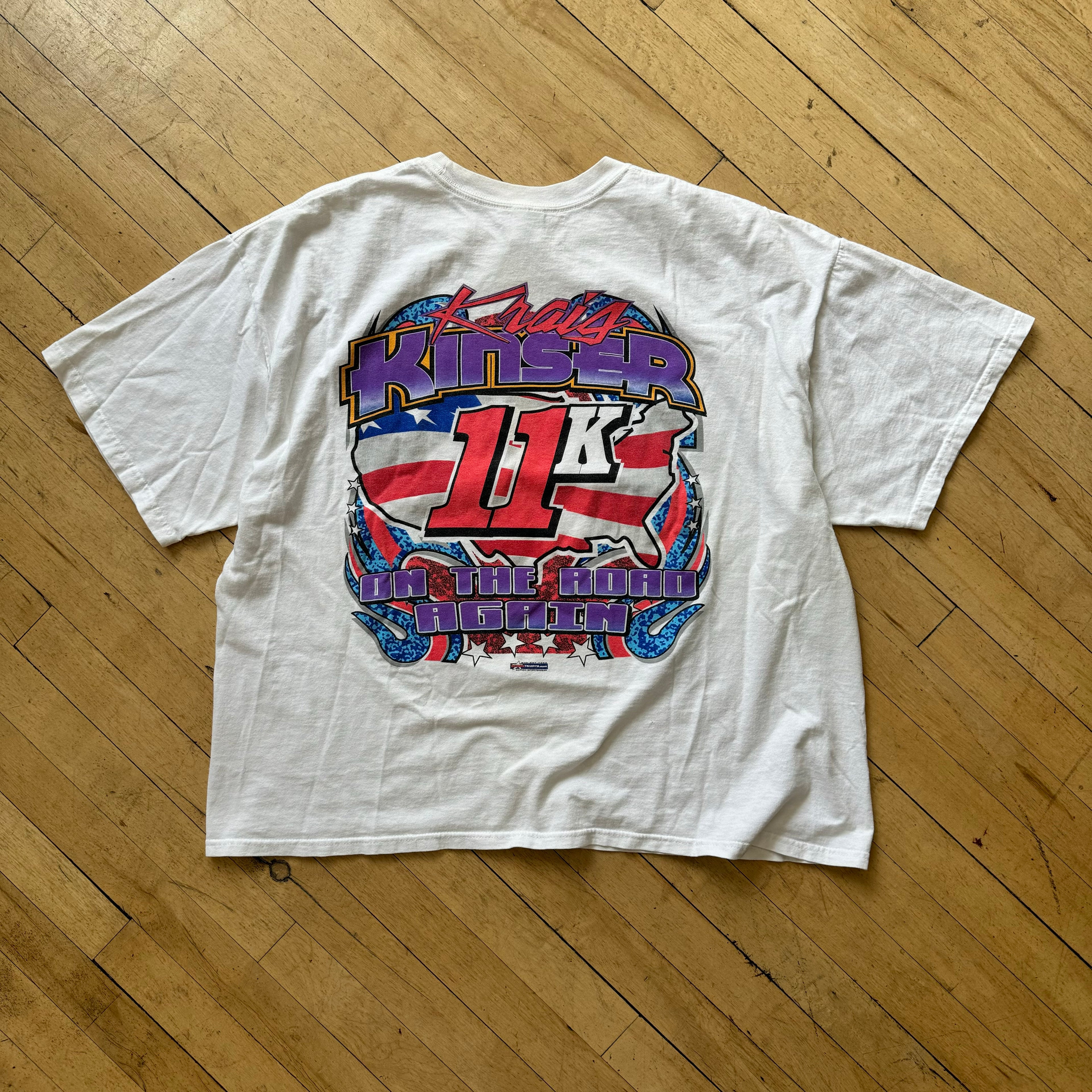 2000s Kinser Sprint Car T-shirt Sz XXL