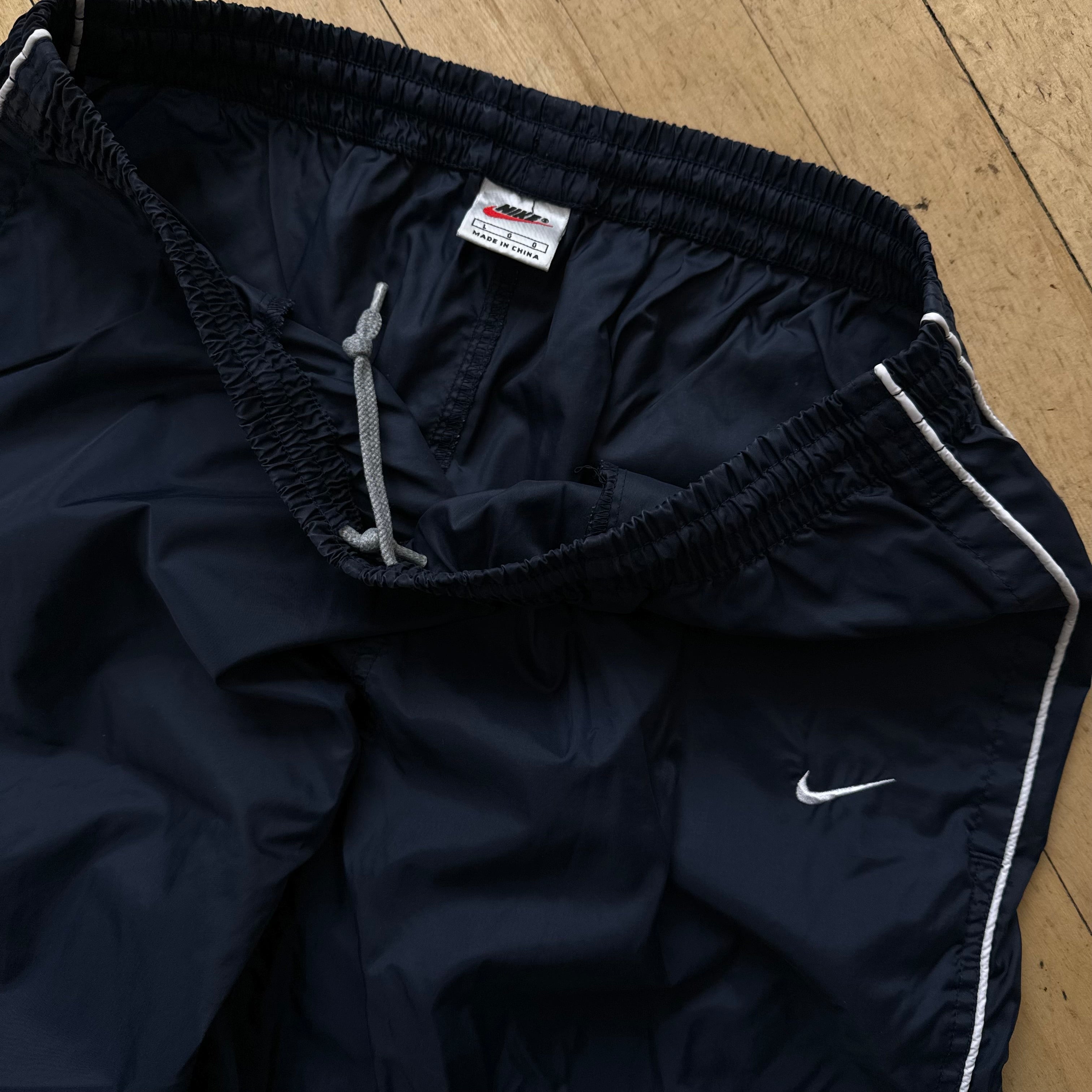 Vintage Navy Nike Trackpants Sz L