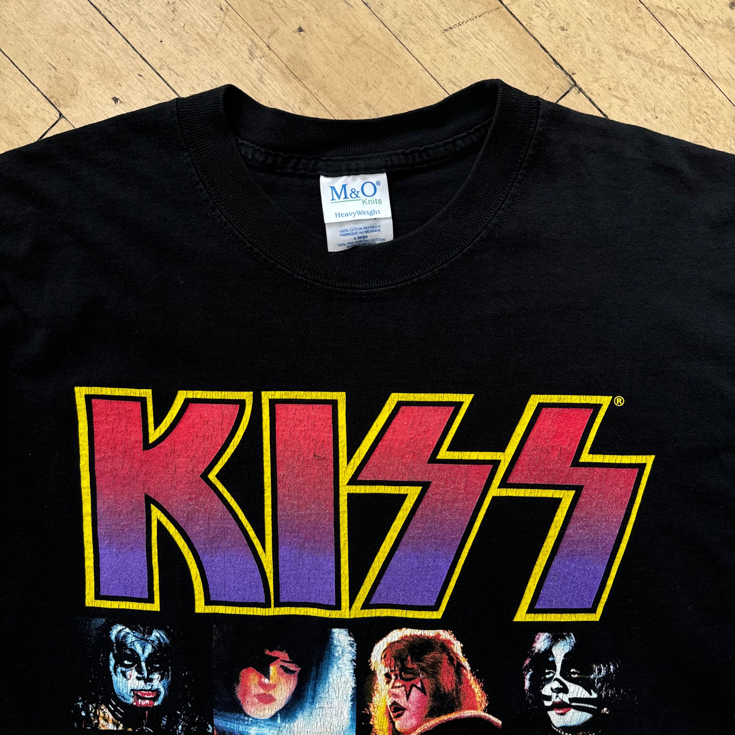 Vintage Kiss Alive Tour II T-shirt Sz XL