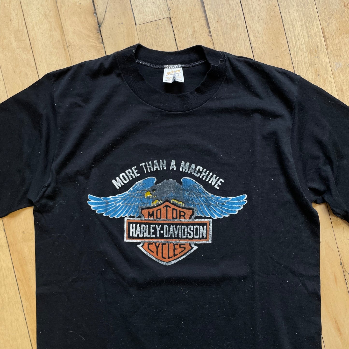 80s More than a Machine Harley Davidson T-shirt Sz L