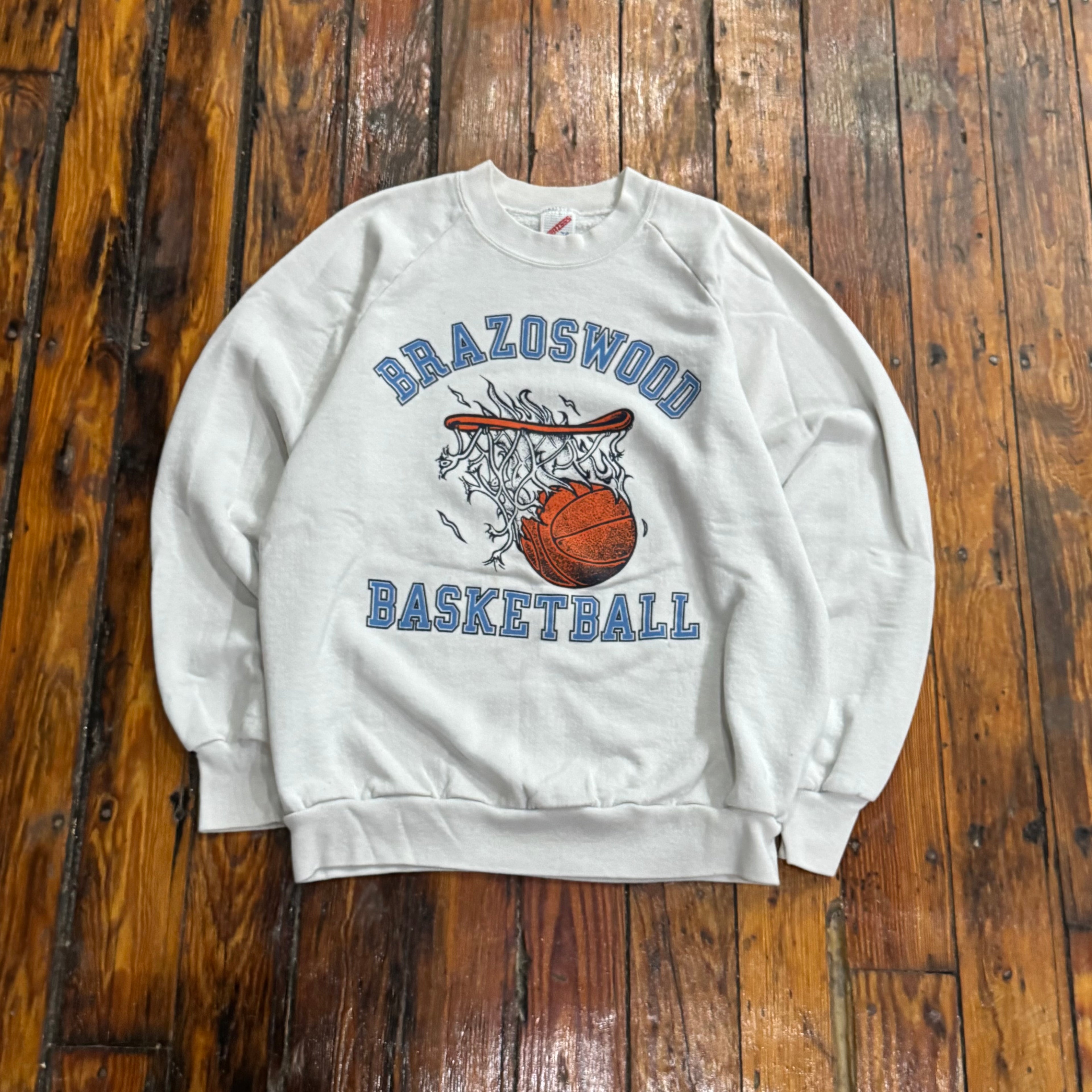 Vintage Brazoswood Basketball Crewneck Sz M