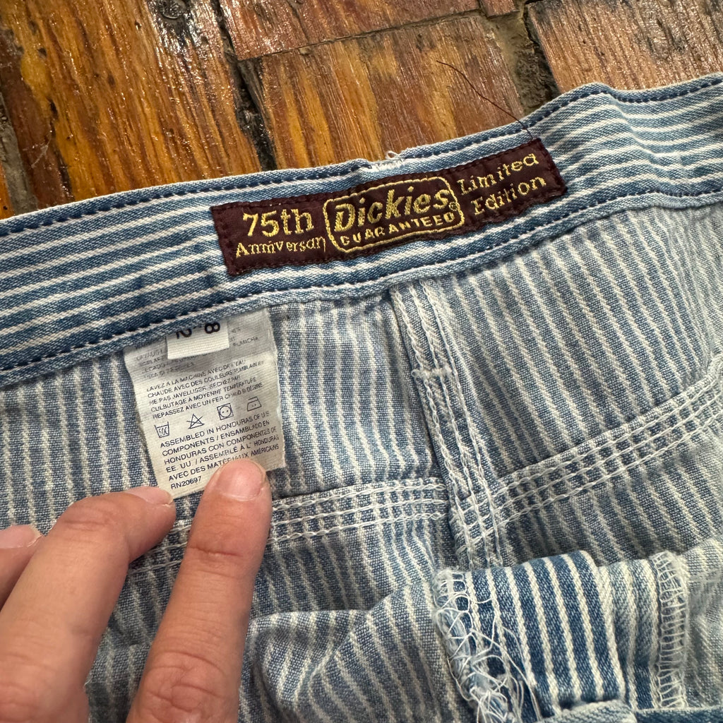 Vintage Dickies 75th anniversary Striped Denim Jeans Sz 38x32