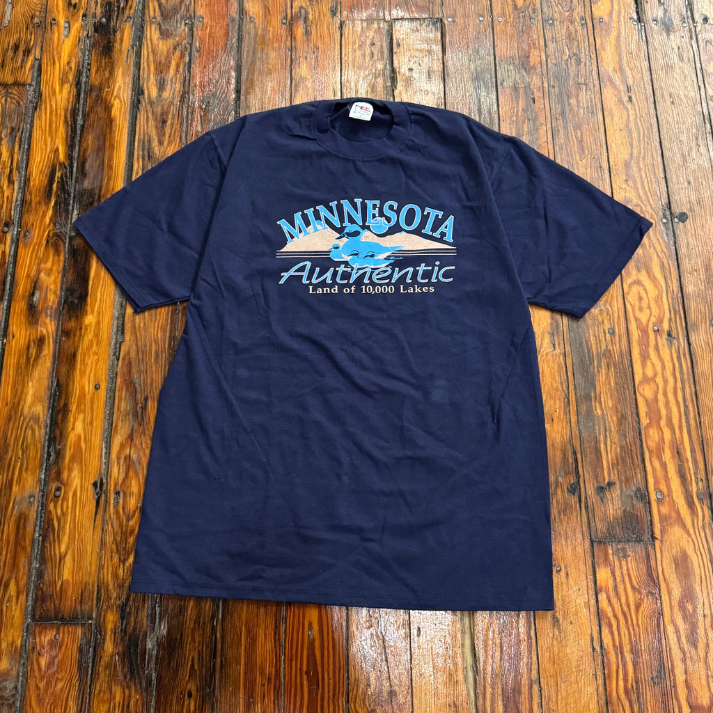 Vintage Minnesota Authentic 10,000 Lakes T-shirt Sz L