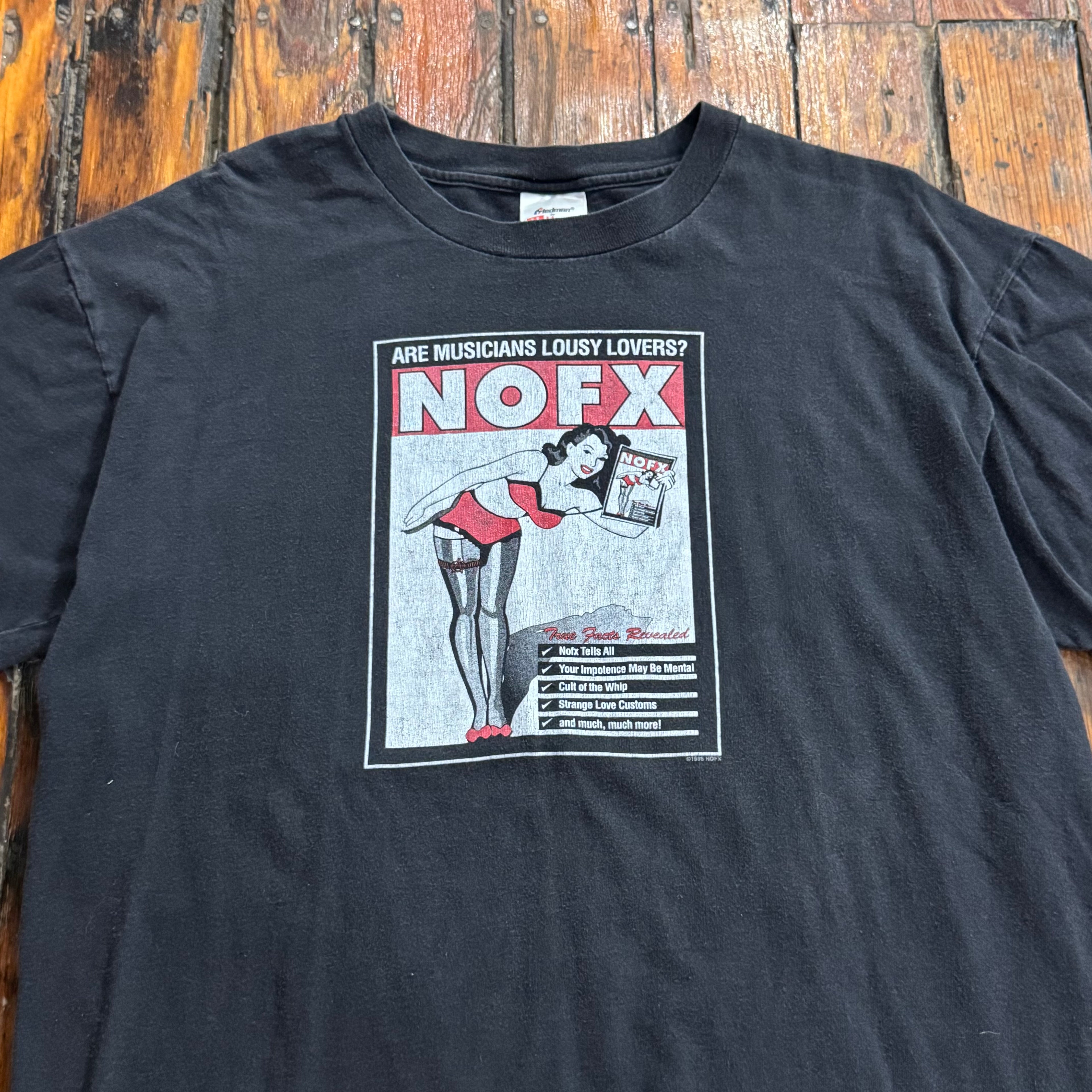 Vintage NOFX Saved my Sex Life T-shirt Sz L
