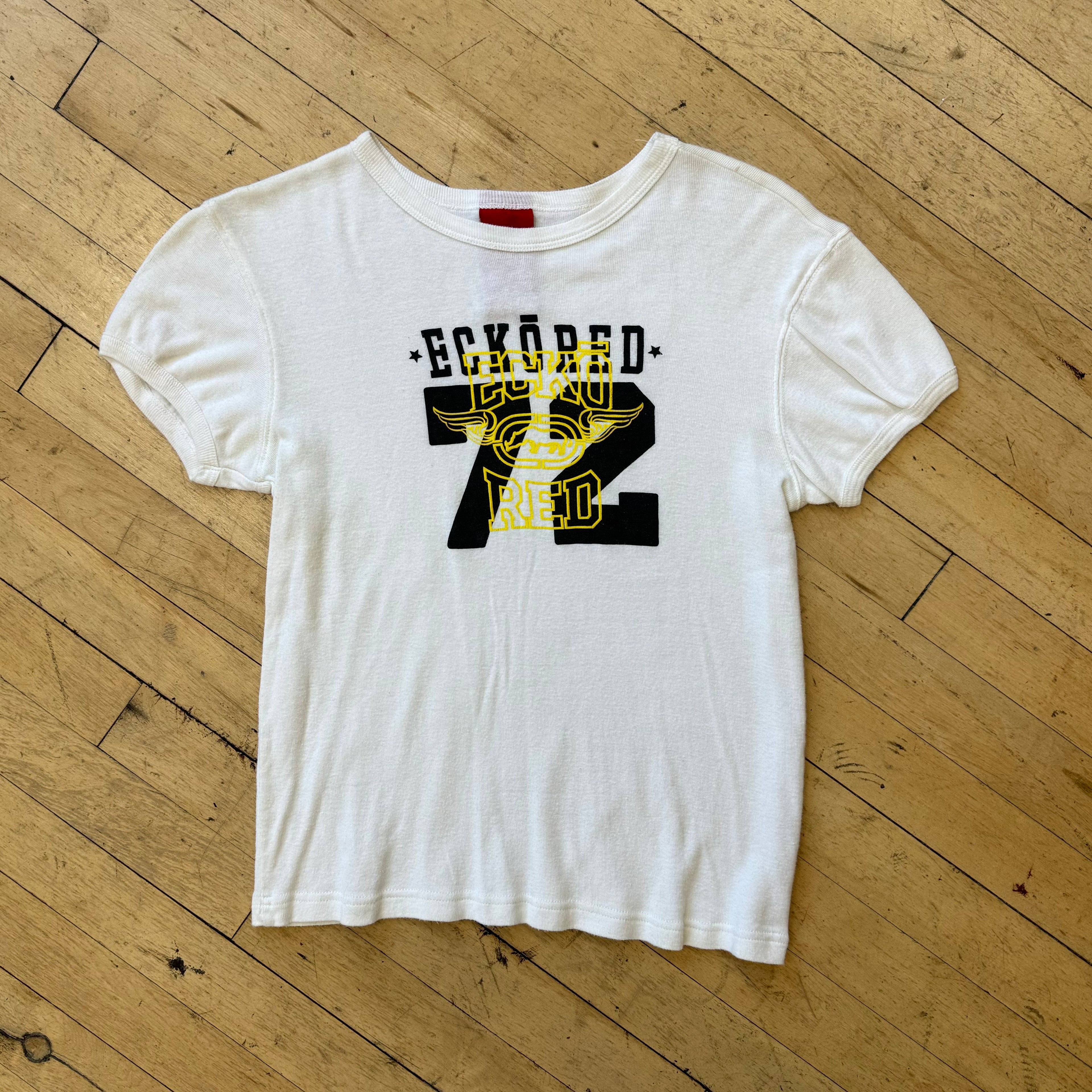 Y2K Ecko womens Baby T-shirt Sz M