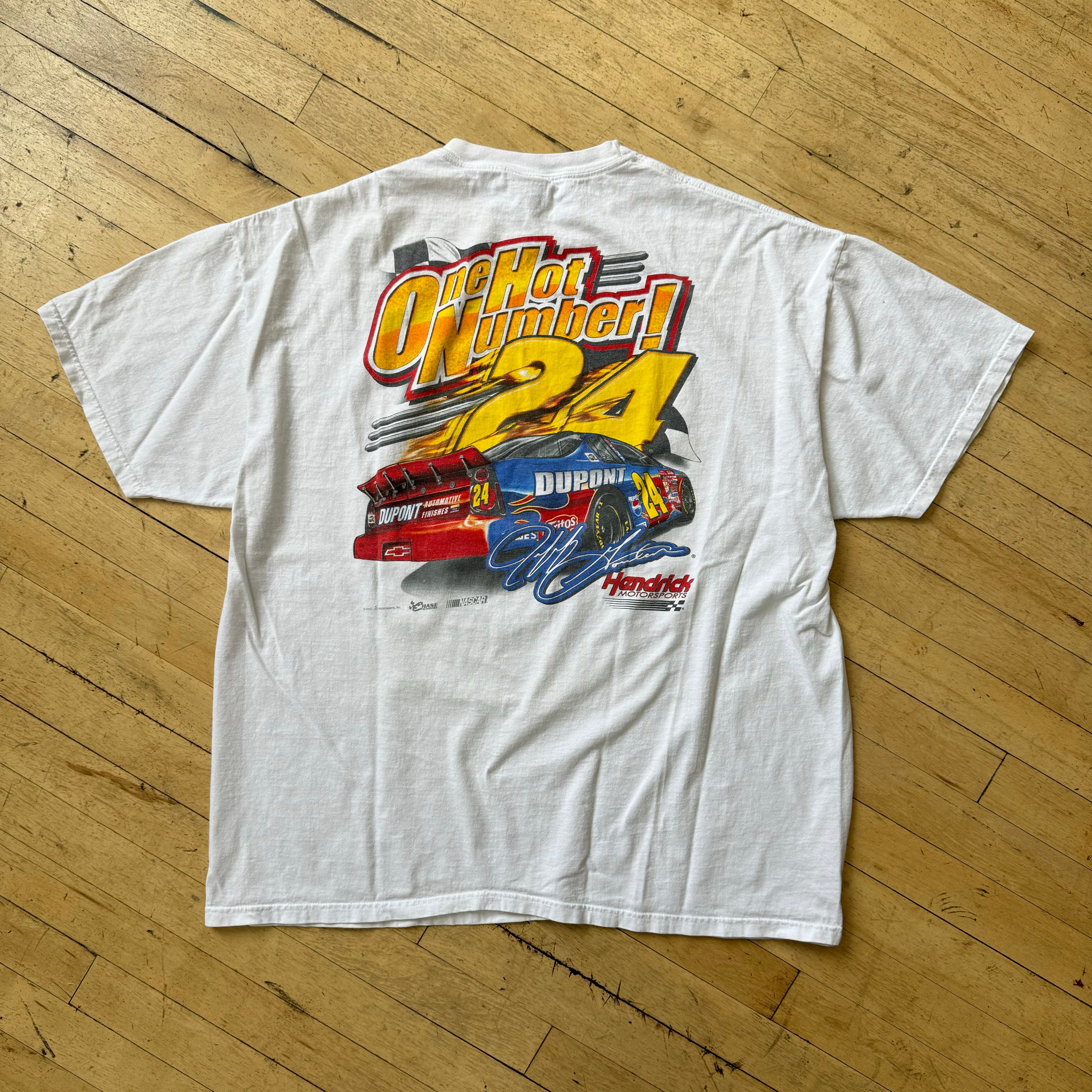 Vintage The Fire Storm Jeff Gordon Nascar T-shirt Sz XL