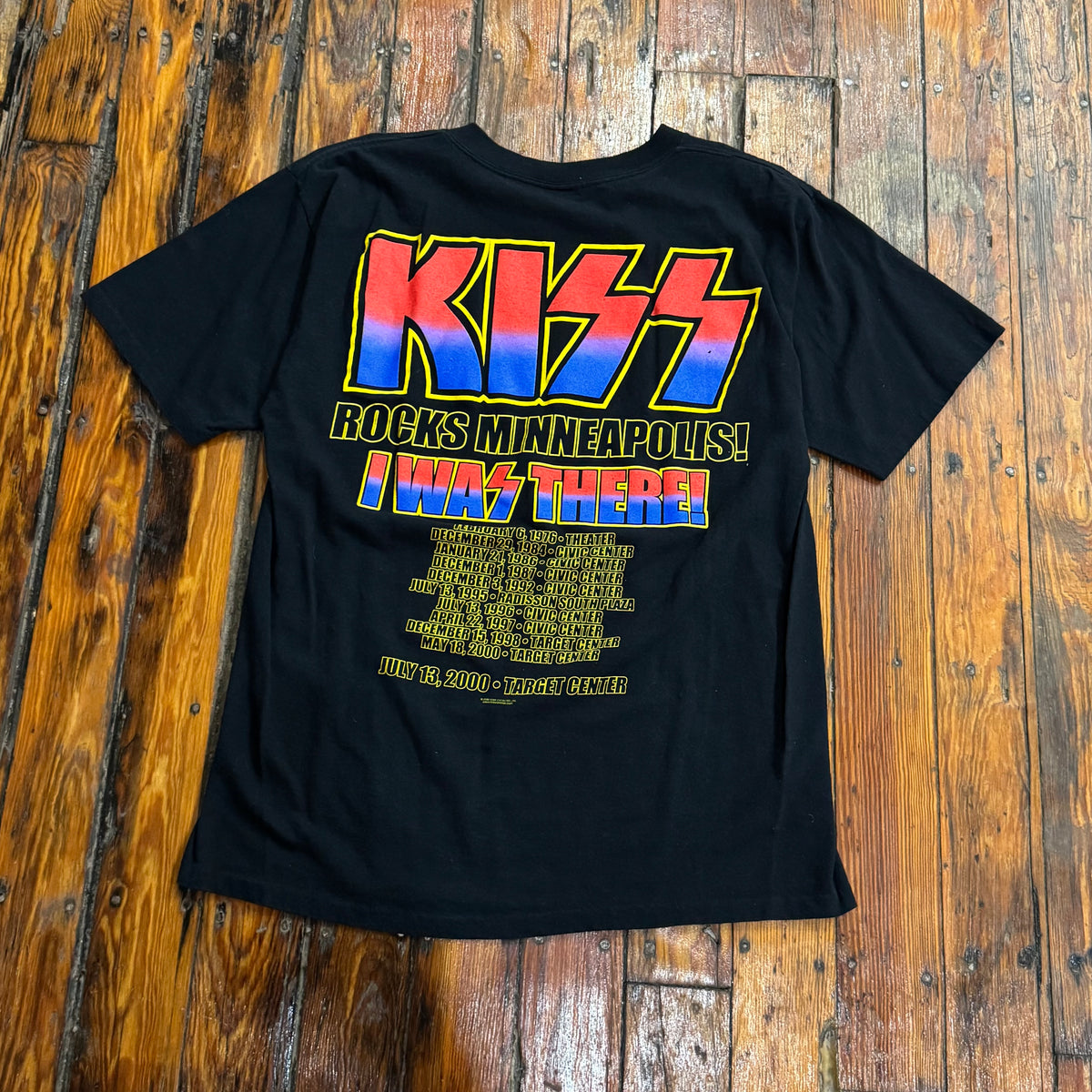 Vintage Kiss Farewell Tour T-shirt Sz L (NEW)