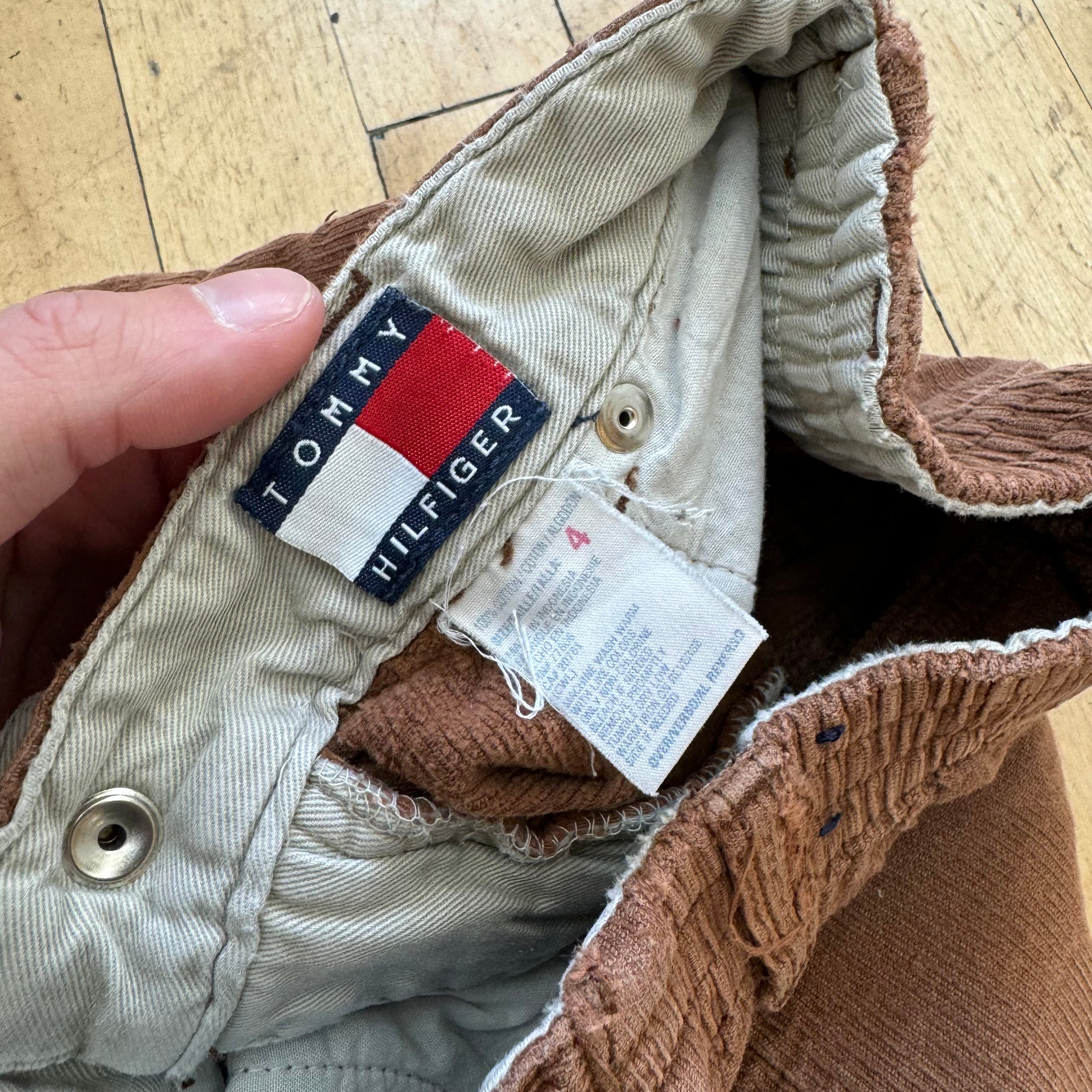 Vintage Tommy Hilfiger Corduroy Pants Sz 4