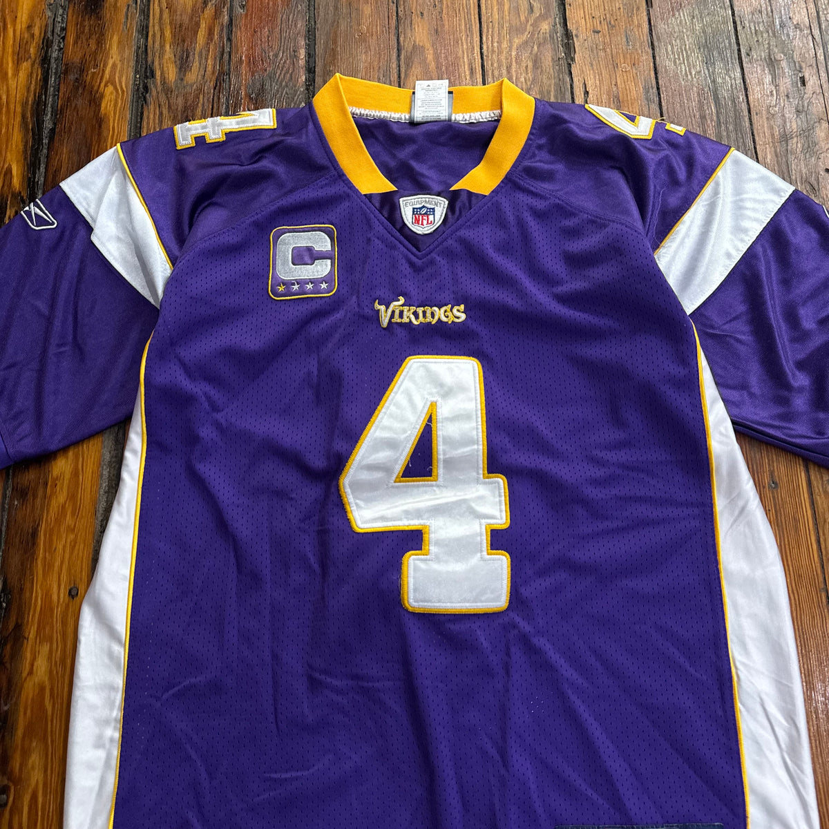 Minnesota Vikings Favre Jersey Sz L