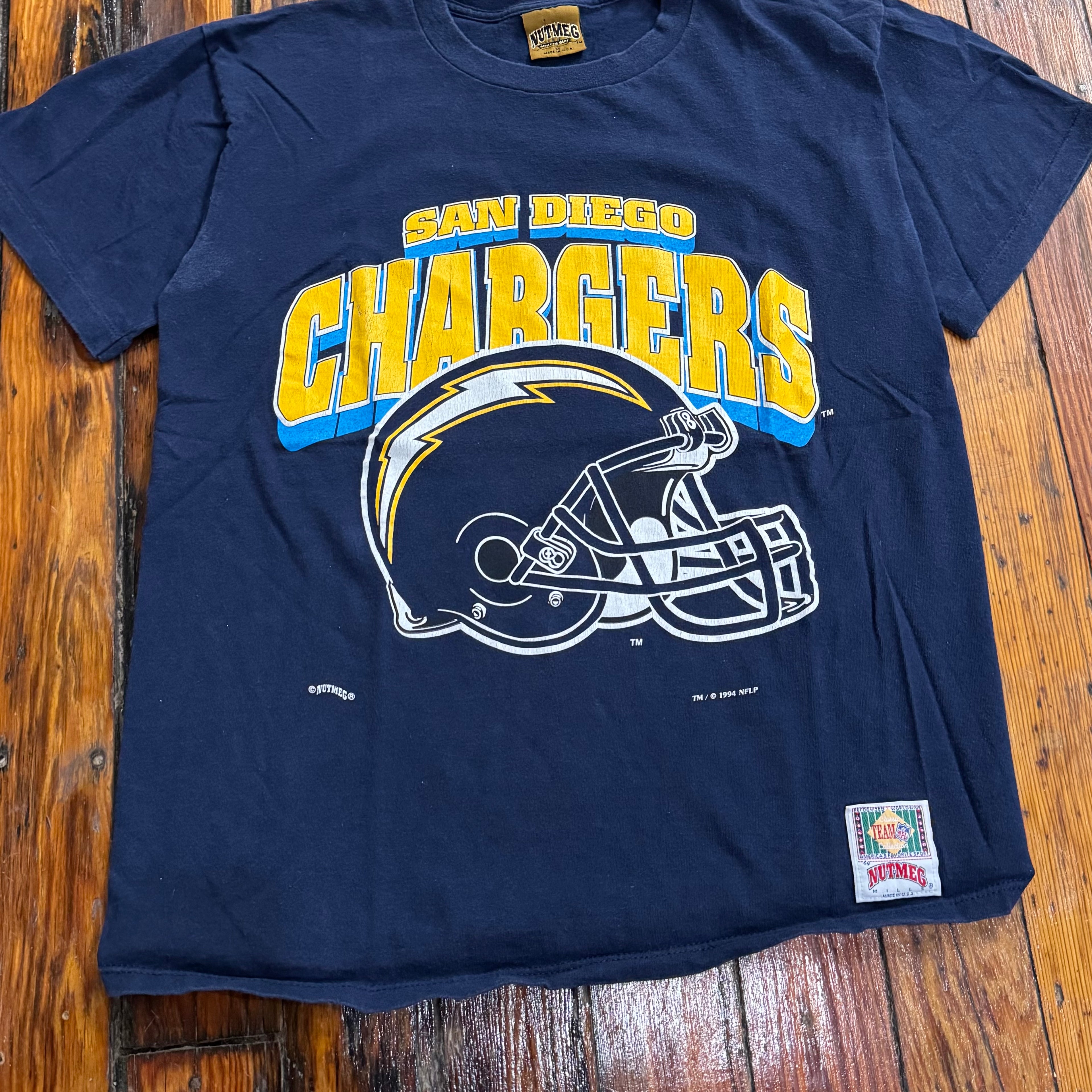 Vintage San Diego Chargers T-shirt Sz M
