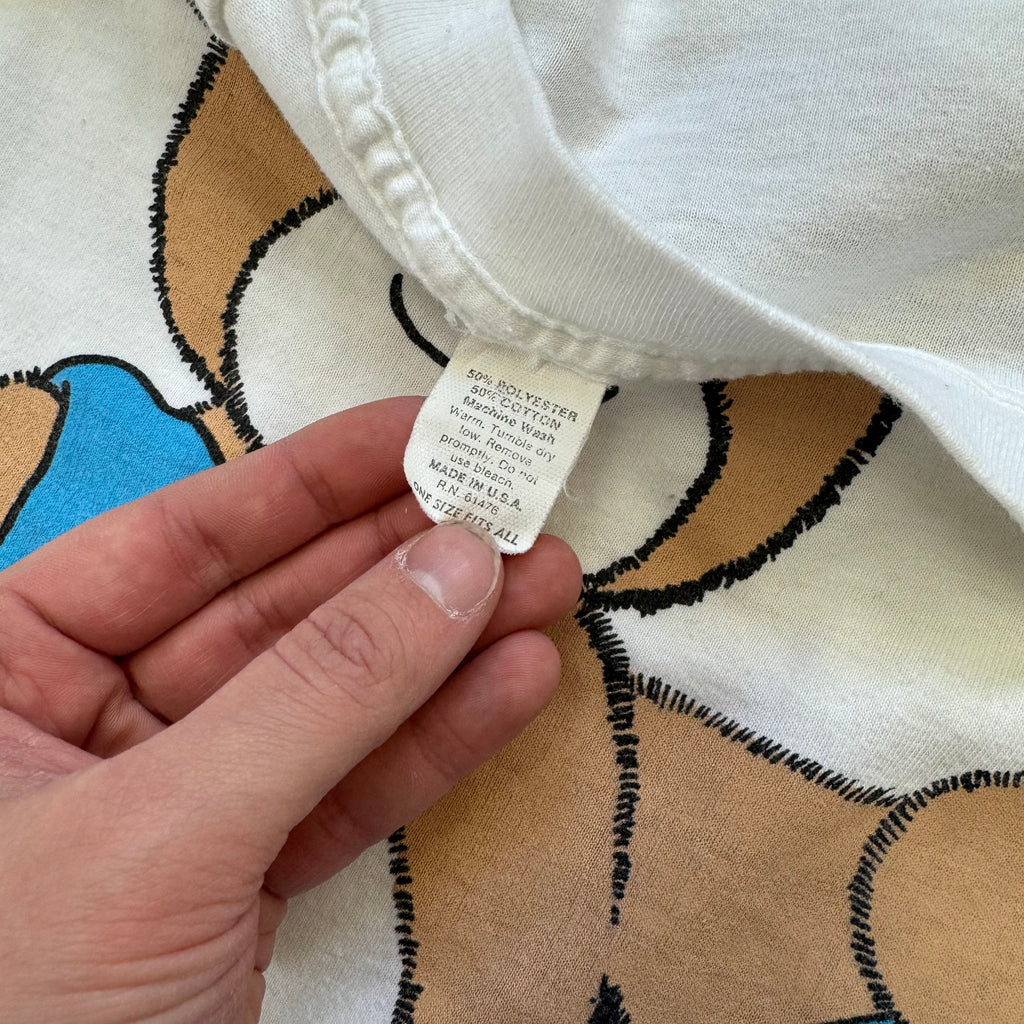Vintage Teddy Bear Beach T-shirt Sz XL