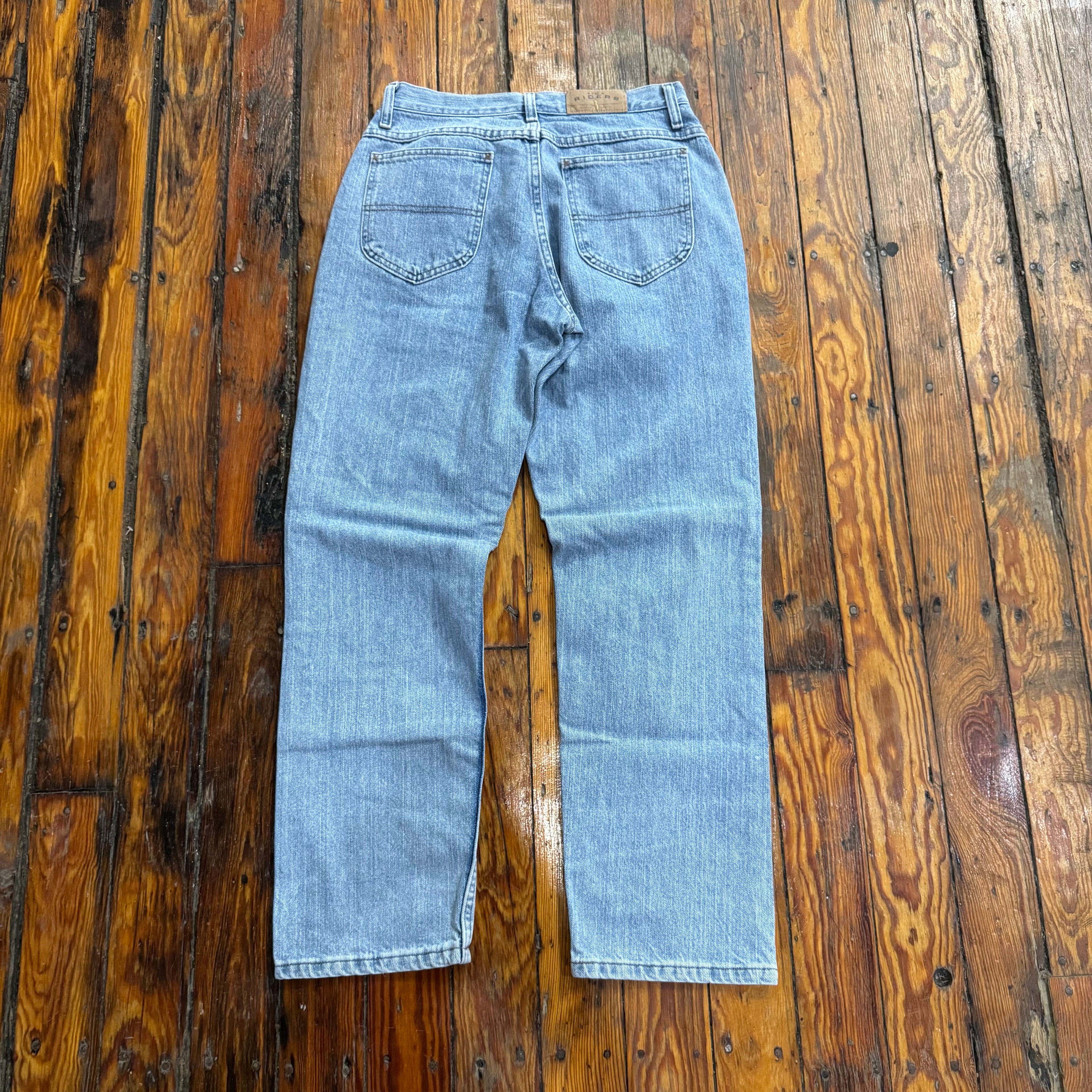 Vintage Light Wash Riders Denim Jeans Sz 8