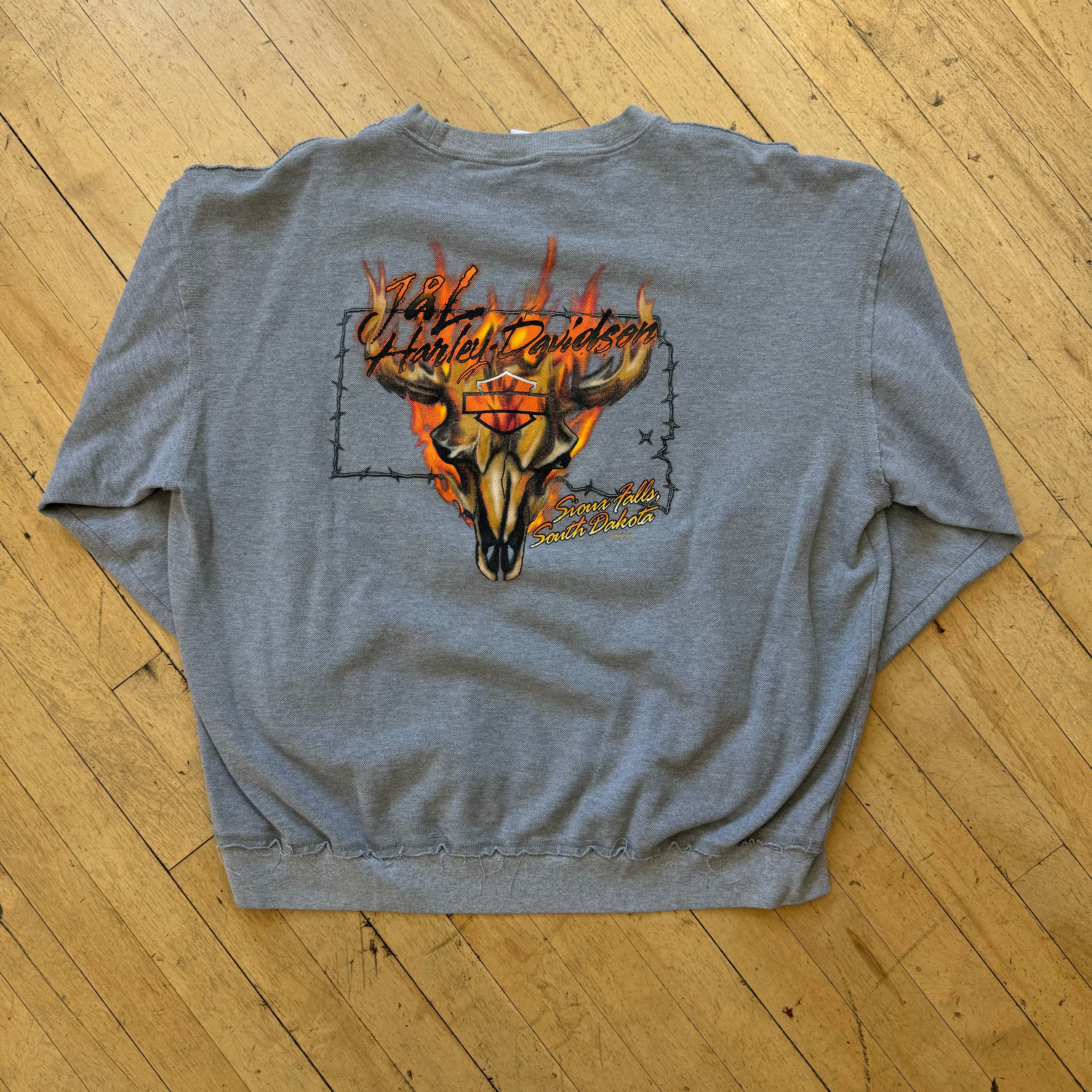 Y2K Harley Davidson Crewneck Sz  L