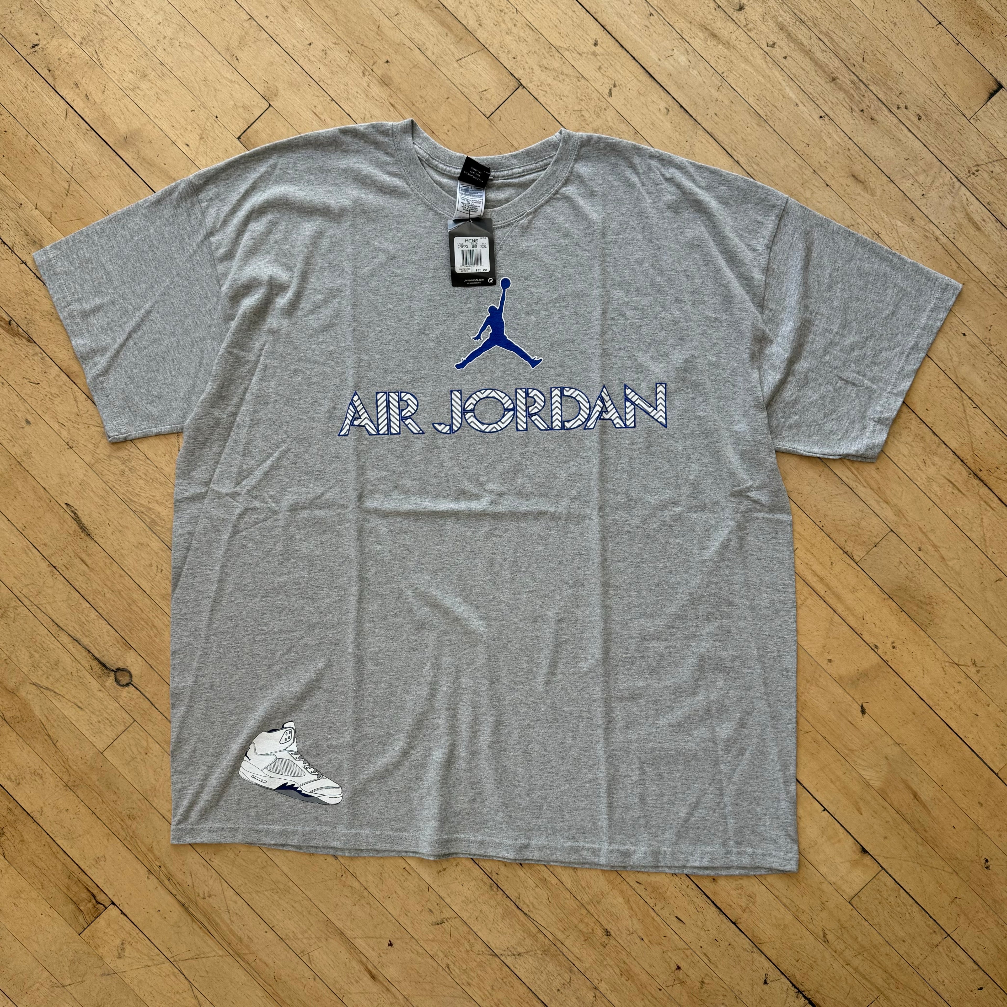 2006 Jordan 5 Stealth T-shirt Sz XXXL